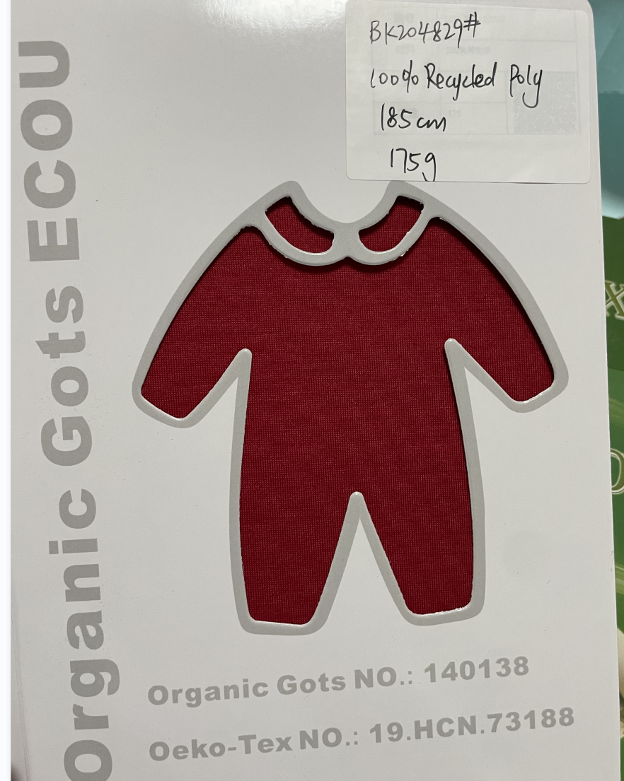 100% Recycled Polyester Knit Jersey Fabric--175g - Natasha Fabric