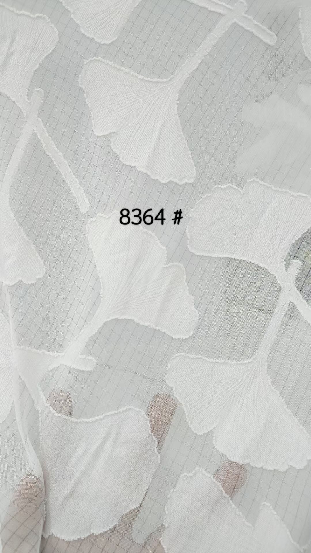 100% Polyester Base Fabric For Printing--Floral Jacquard Style - Natasha Fabric