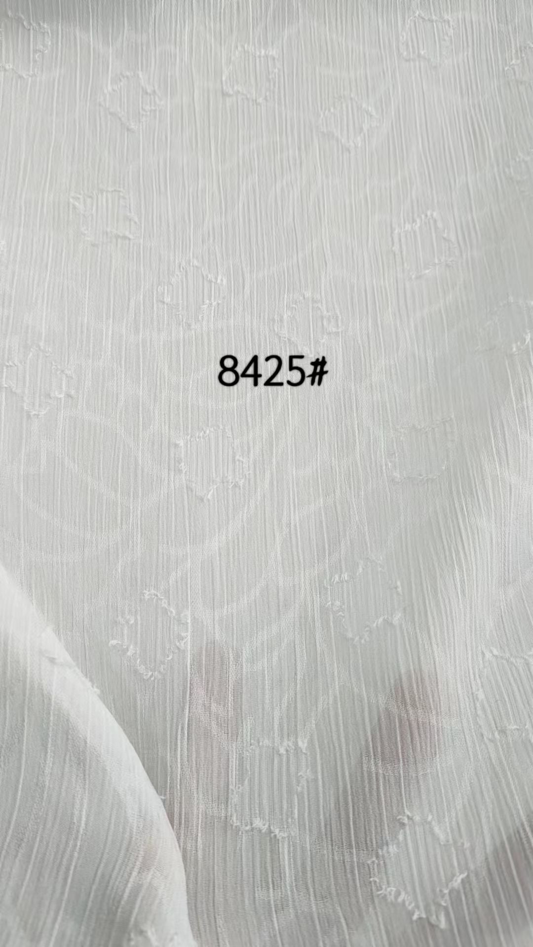 100% Polyester Base Fabric For Printing--Floral Jacquard Style - Natasha Fabric