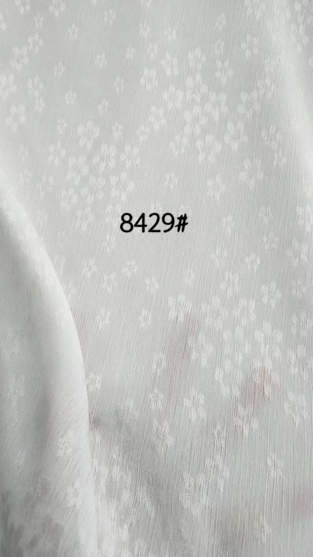 100% Polyester Base Fabric For Printing--Flowers Jacquard Style - Natasha Fabric