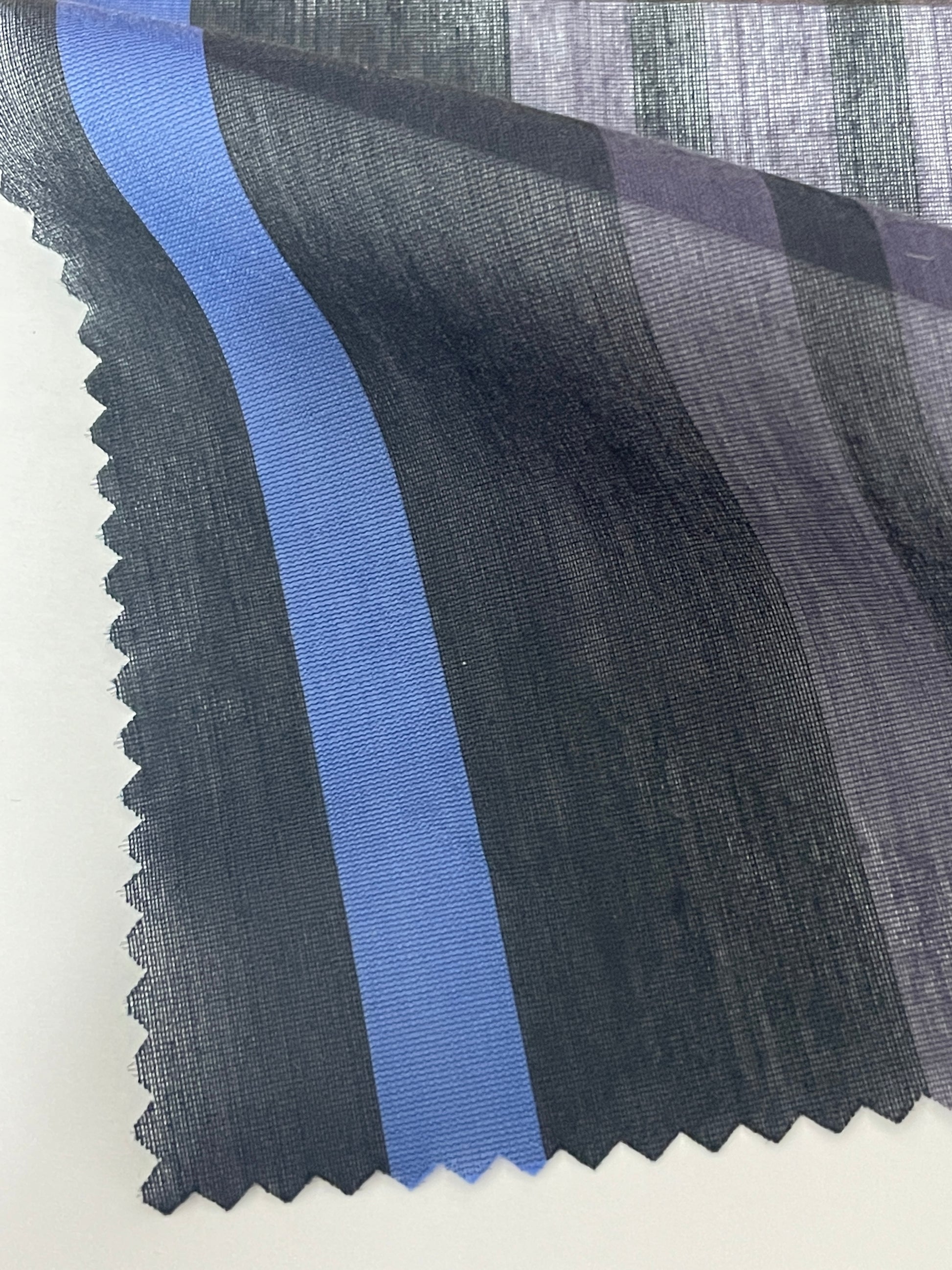 Silk Cotton Blended Stripes Fabric - Natasha Fabric