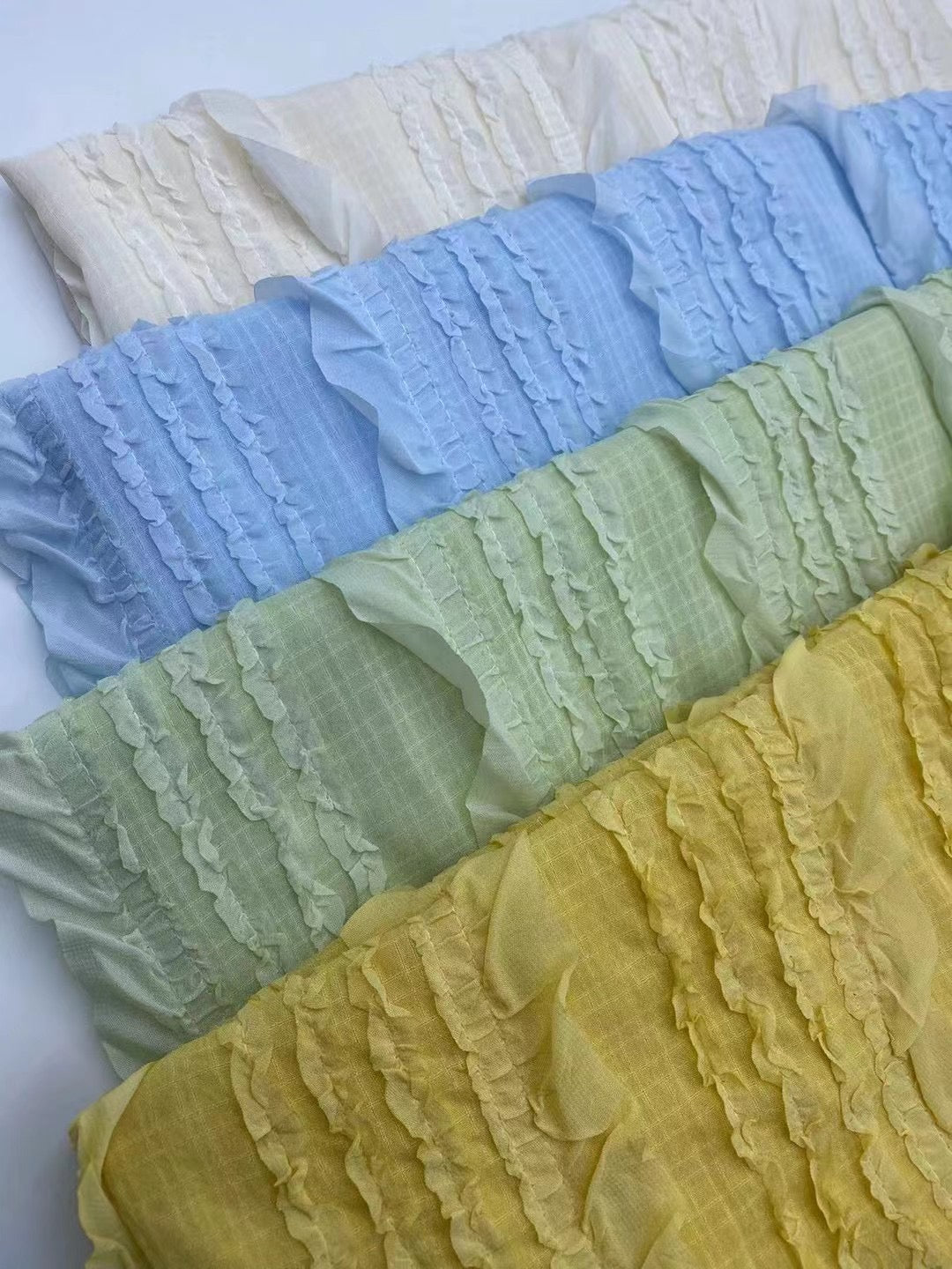 Polyester Solid Embroidery Fabric - Natasha Fabric