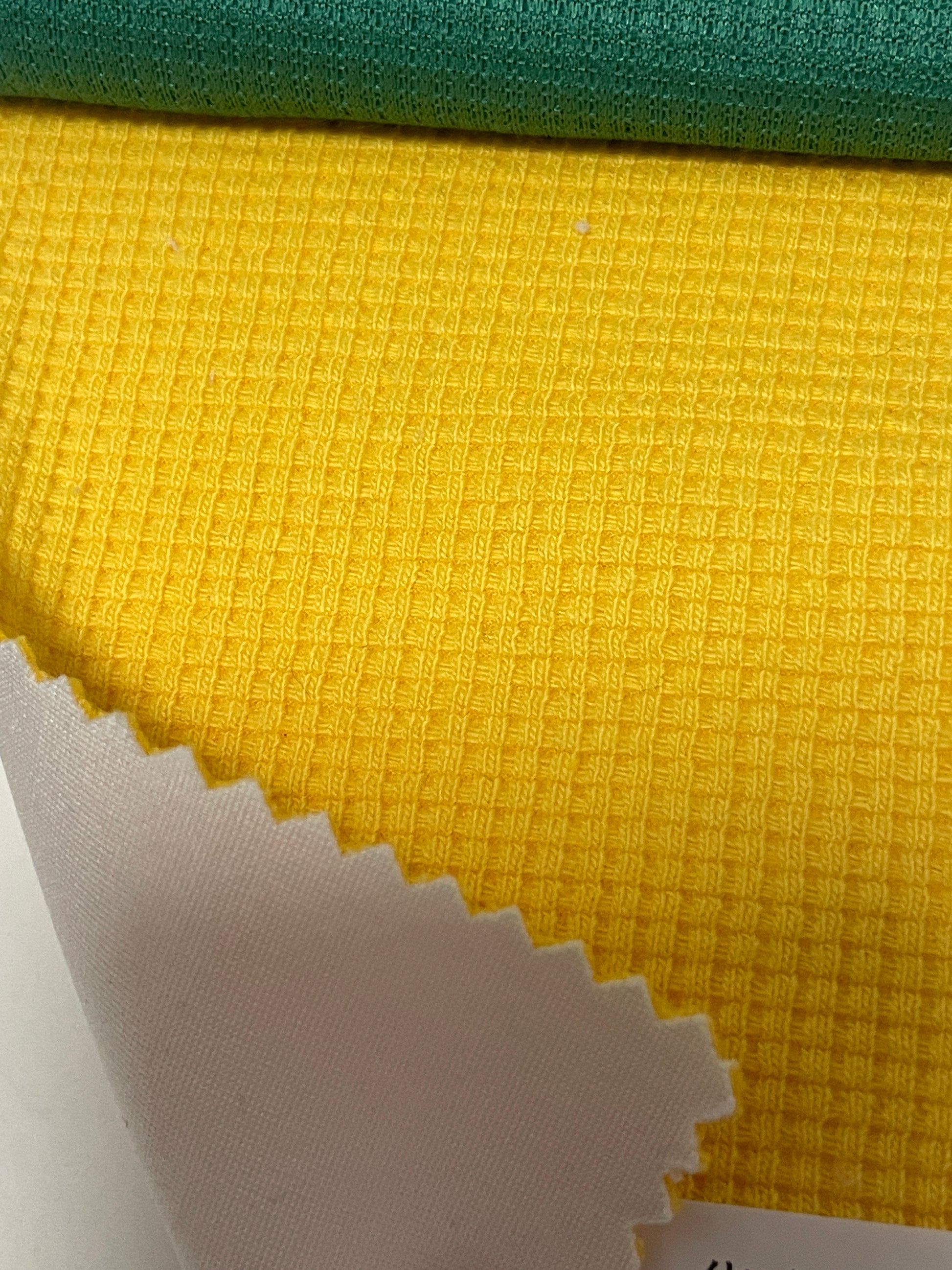 Knit Waffle Fabric/ Waffle Bonded Fabric - Natasha Fabric