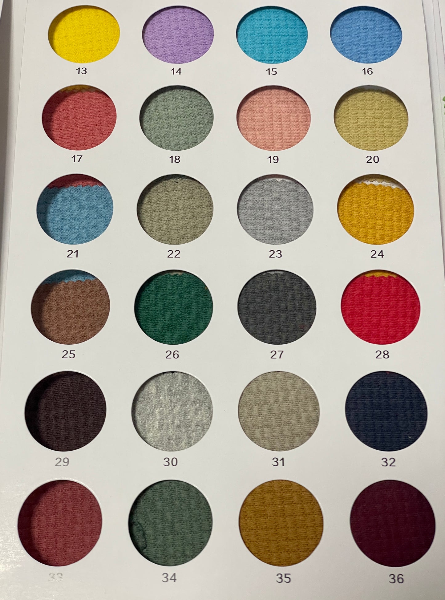 Hot Selling Knit Waffle Fabric - Natasha Fabric