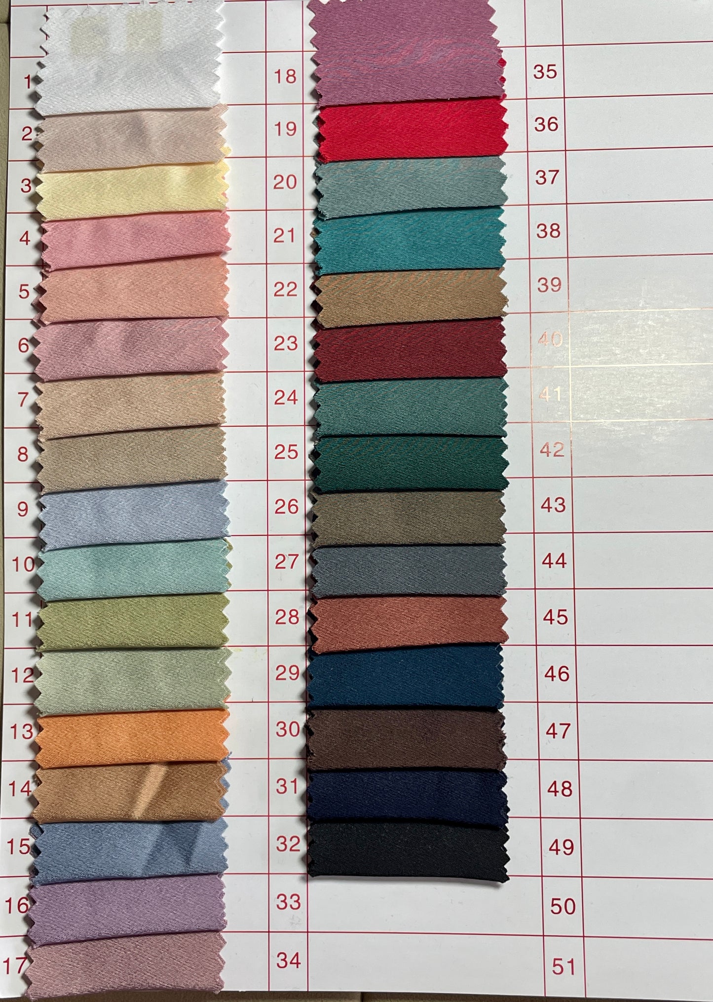 Thick 100% Polyester Woven Fabric - Natasha Fabric