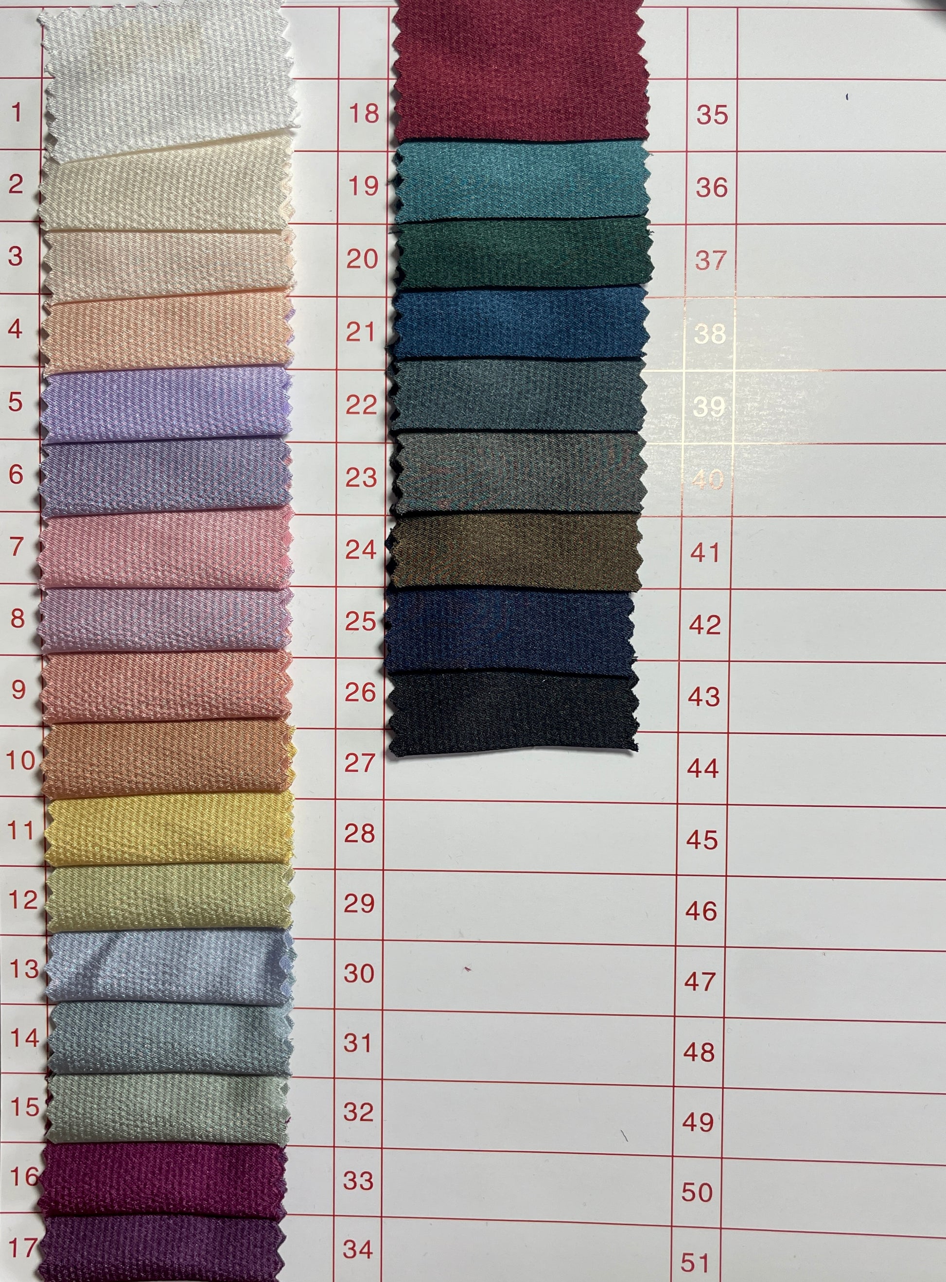 Poly Dobby Fabric on Sale! - Natasha Fabric