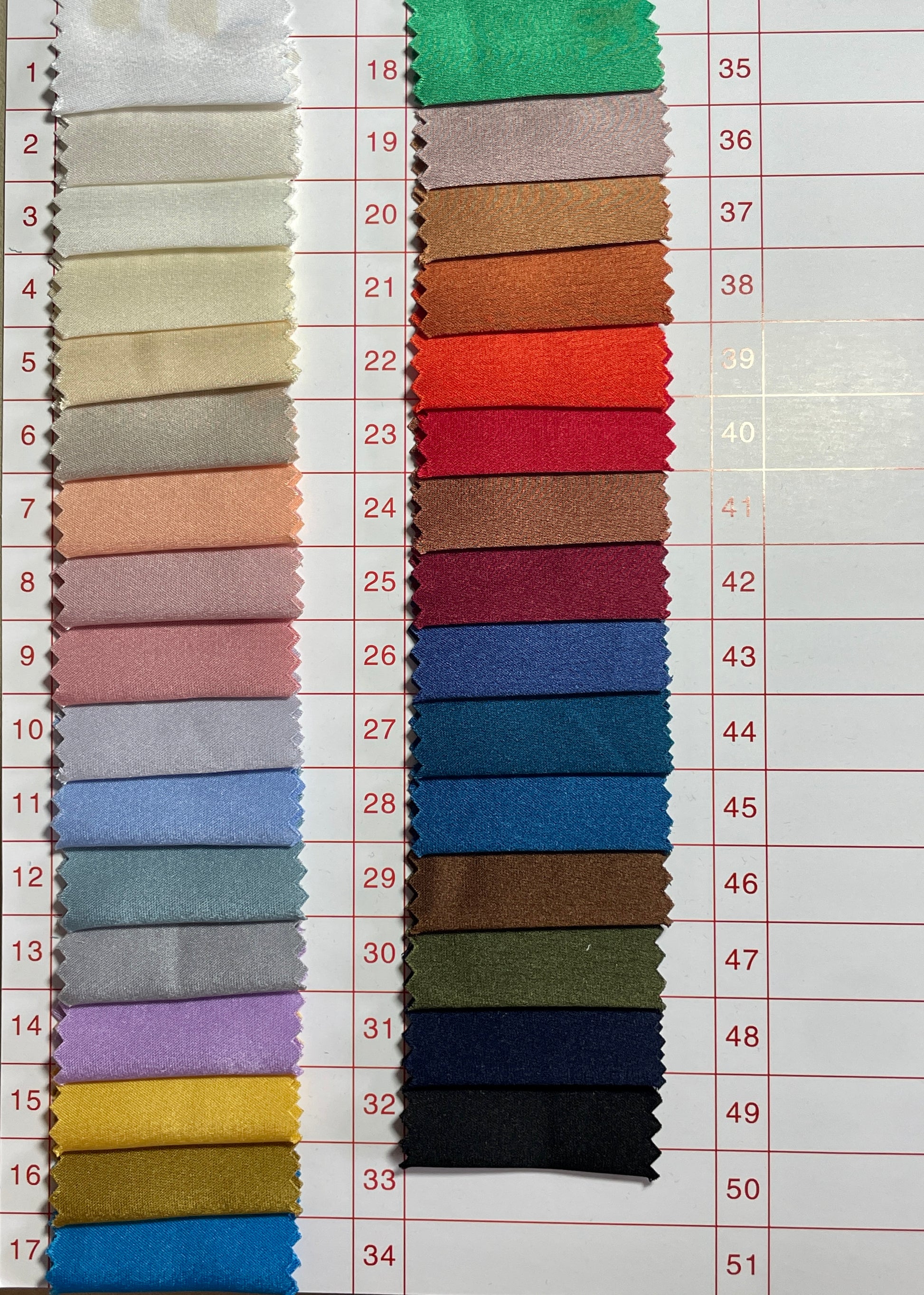 New Polyester Woven Plain Fabric - Natasha Fabric