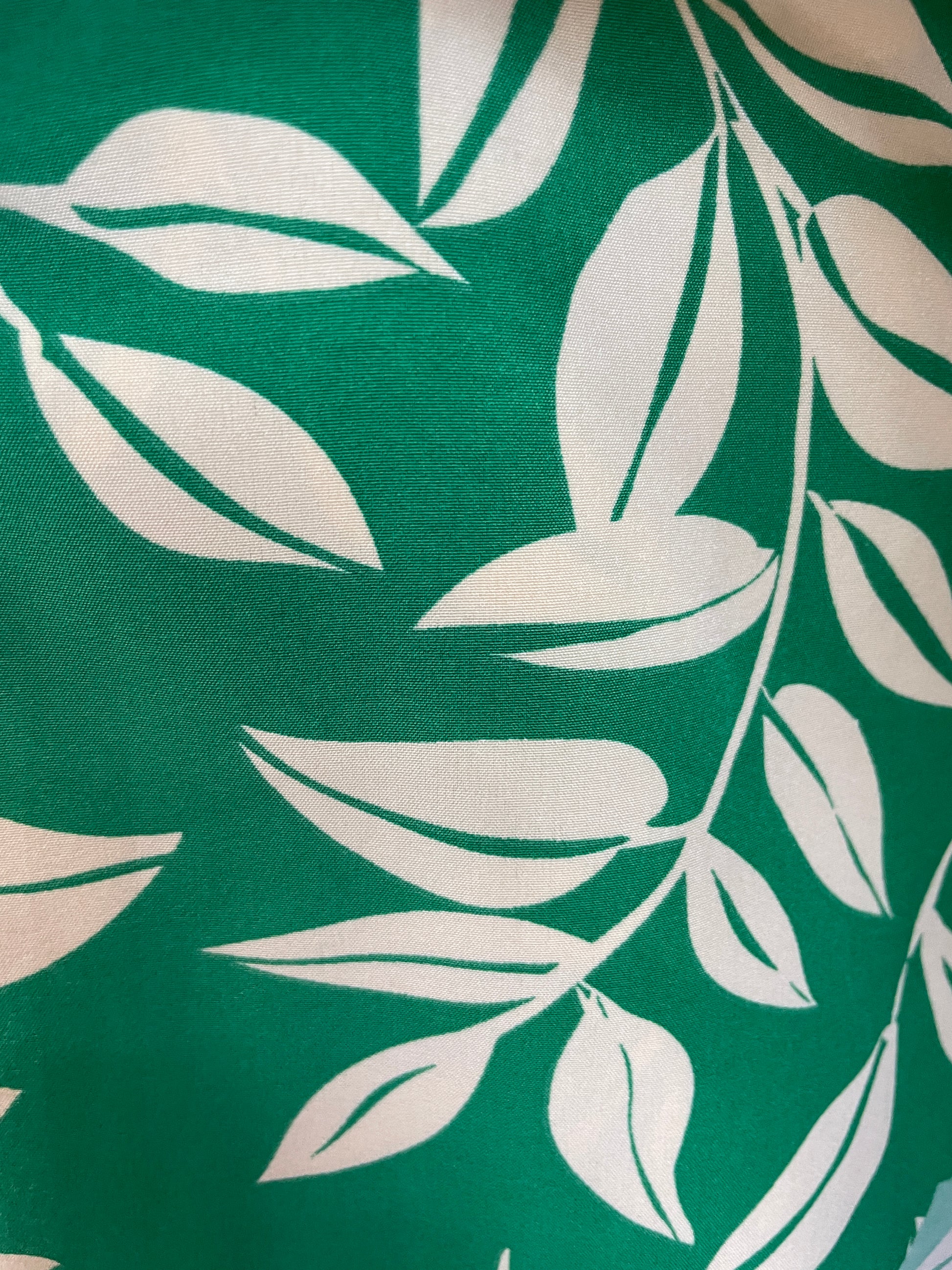 100% Polyester Print Fabric--Leaves Print - Natasha Fabric