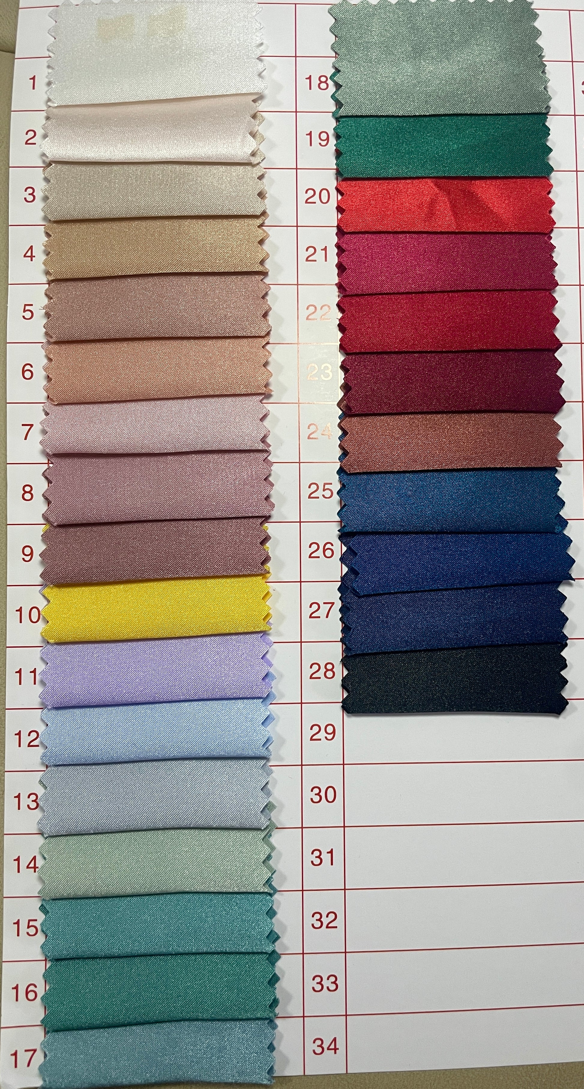 2023 New Poly Fabric - Natasha Fabric