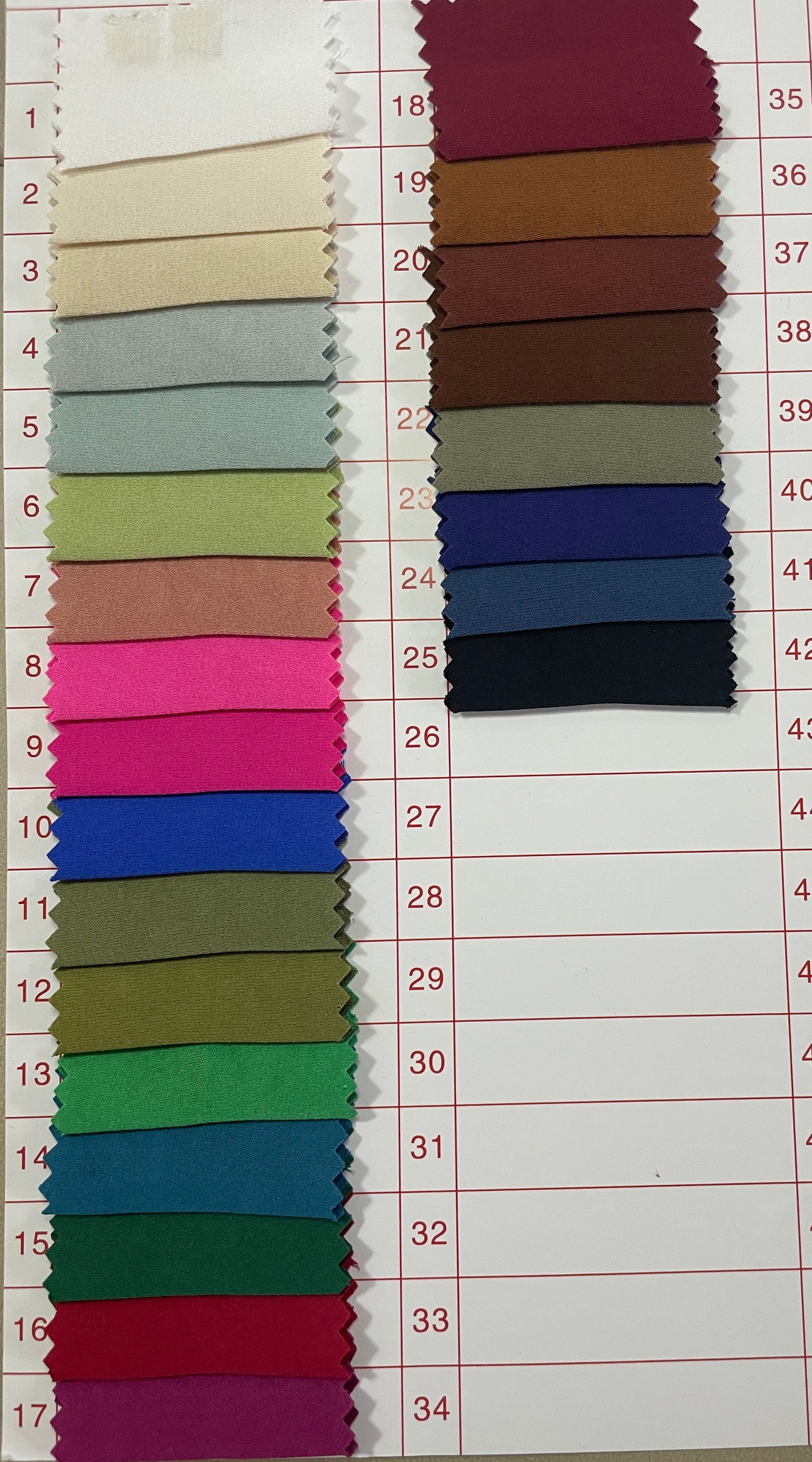 2023 New Woven Poly  Fabric - Natasha Fabric