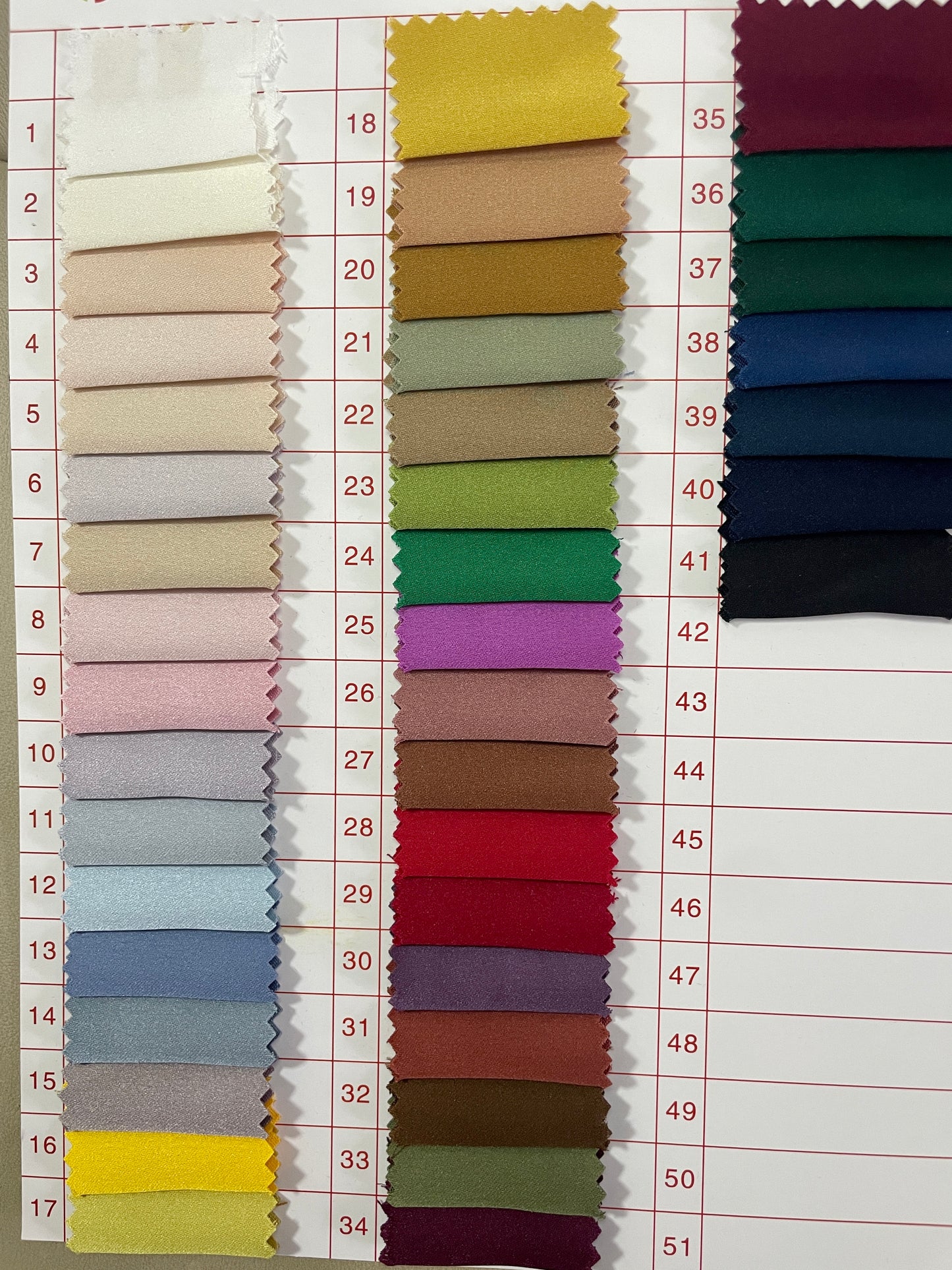 New Woven Poly Fabric - Natasha Fabric