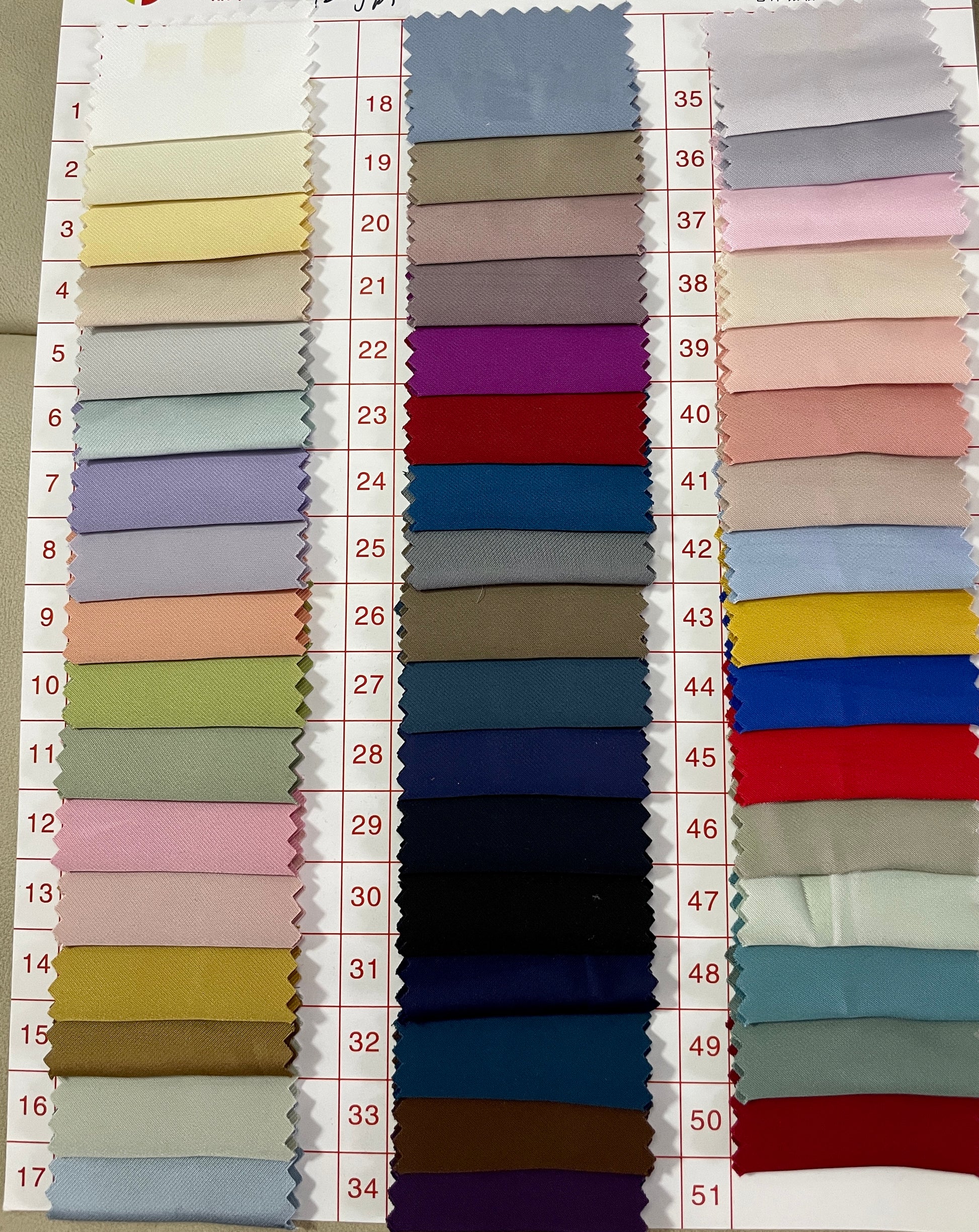 Hot Polyester Satin Fabric - Natasha Fabric