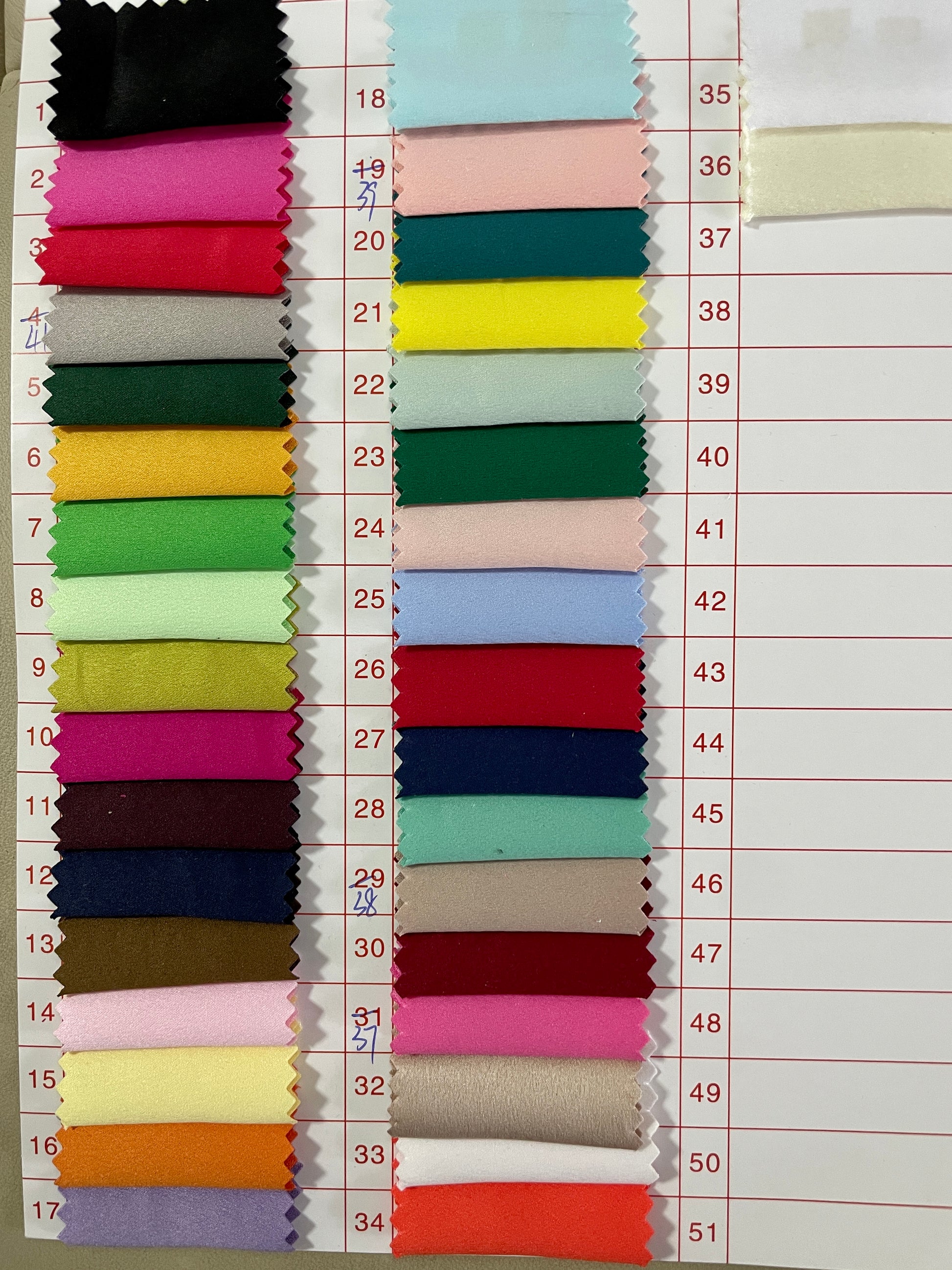 Highly Recommended Satin Fabric - Natasha Fabric