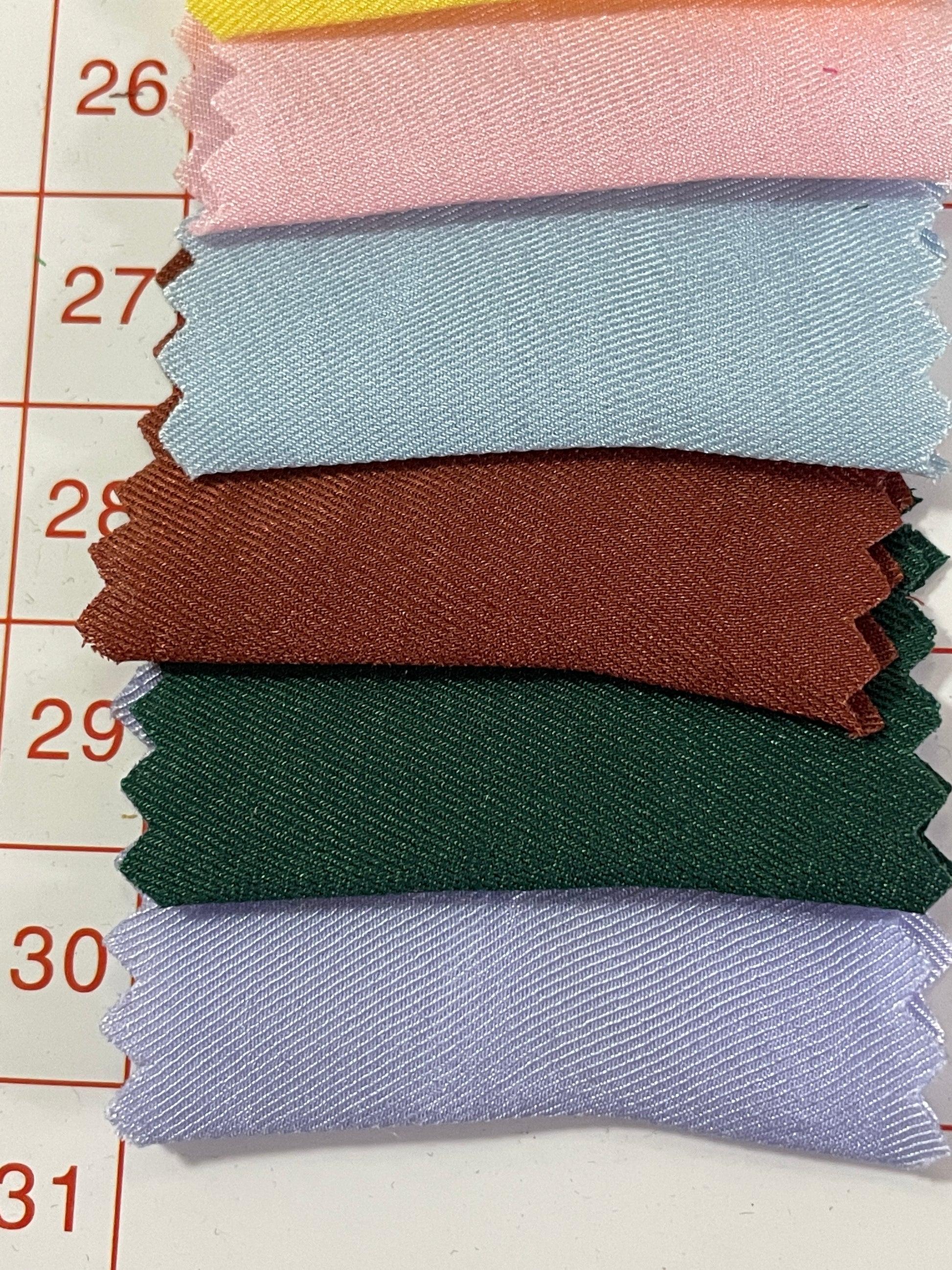 Imitation Silk Twill Satin Fabric with Soft Hand- Feel - Natasha Fabric