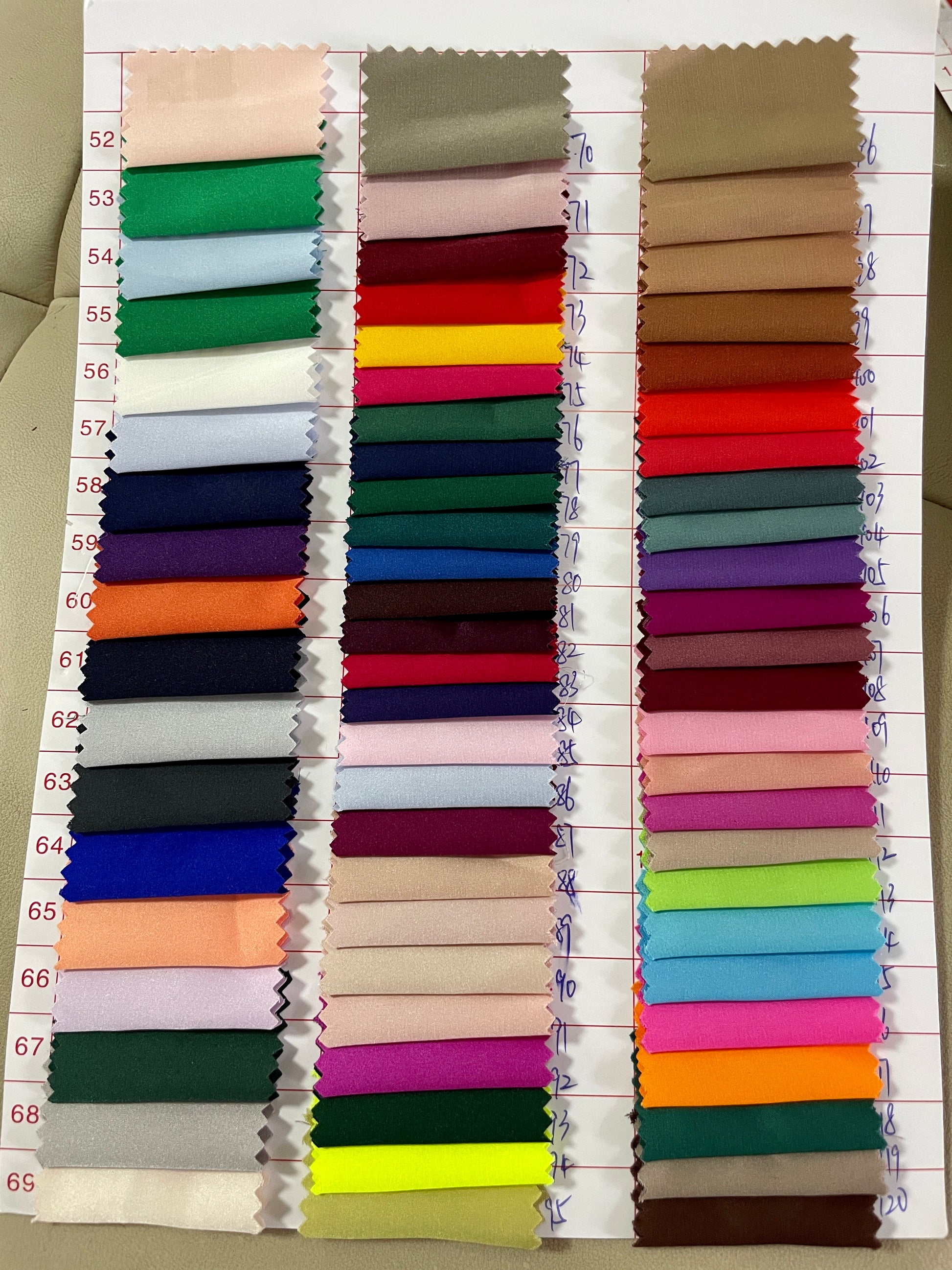 High Stretchy Poly Satin/Sateen Fabric - Natasha Fabric