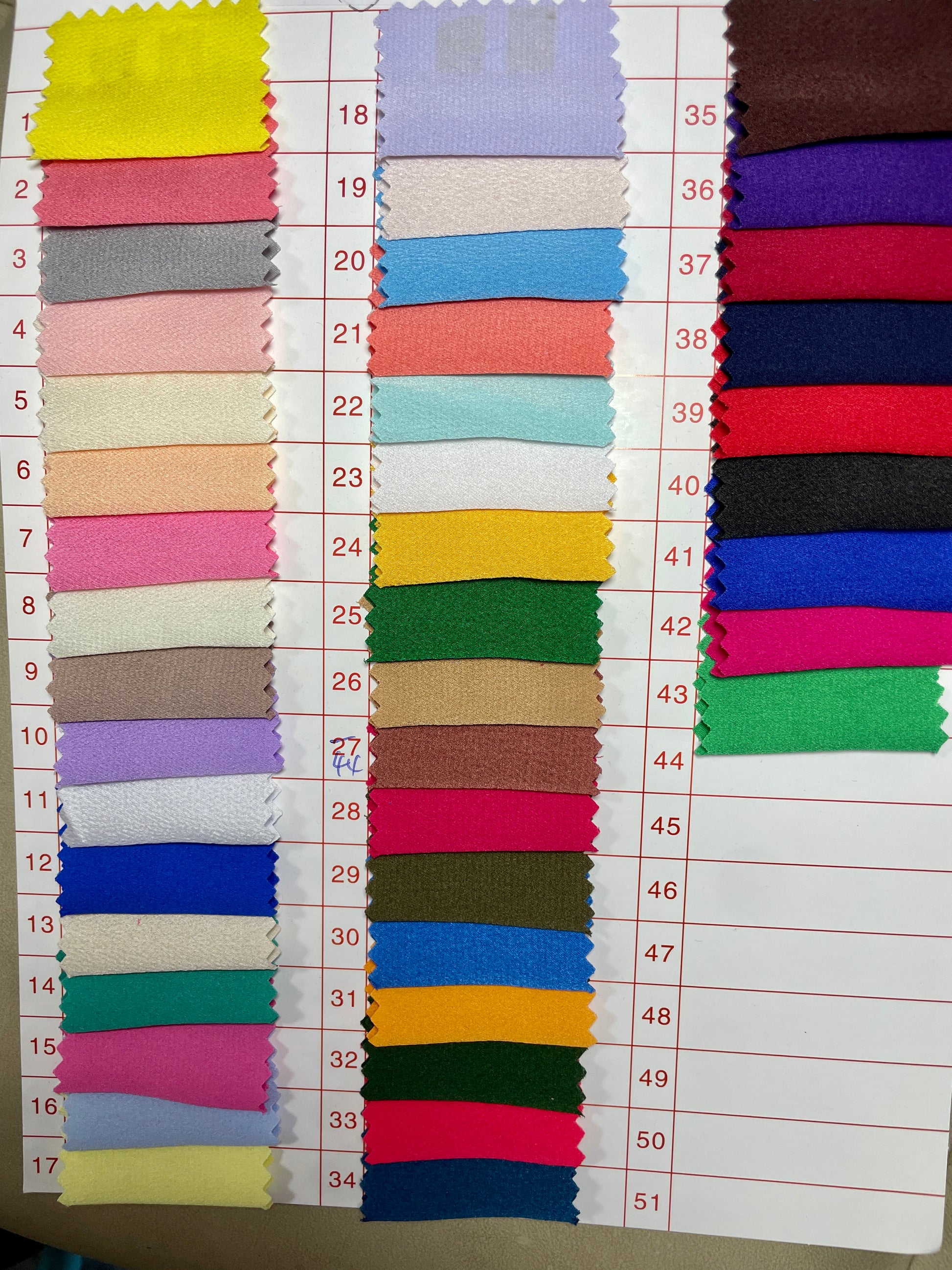 New Bark Pattern Crepe Fabric - Natasha Fabric