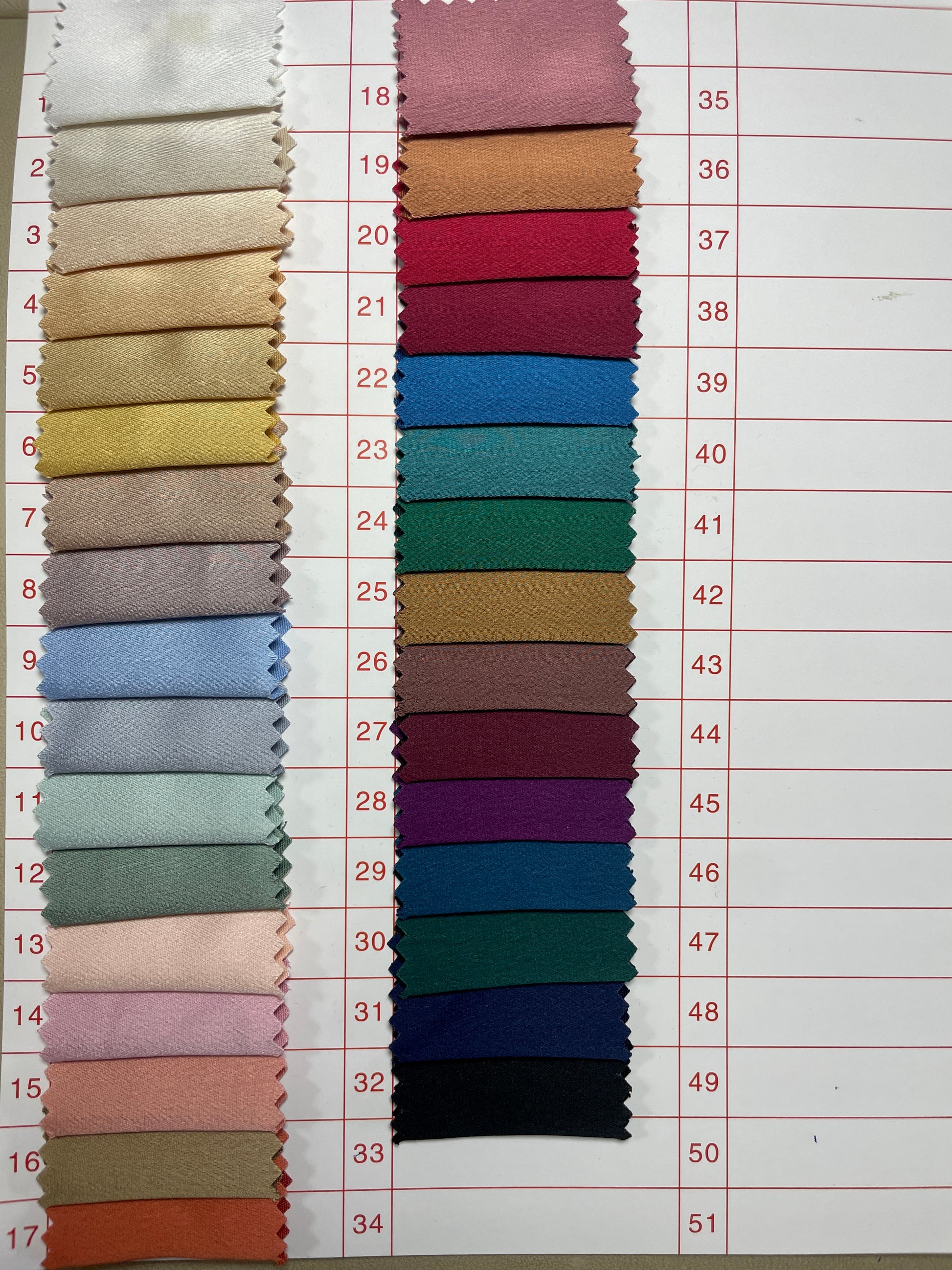 New Textured Poly Fabric on Sale - Natasha Fabric