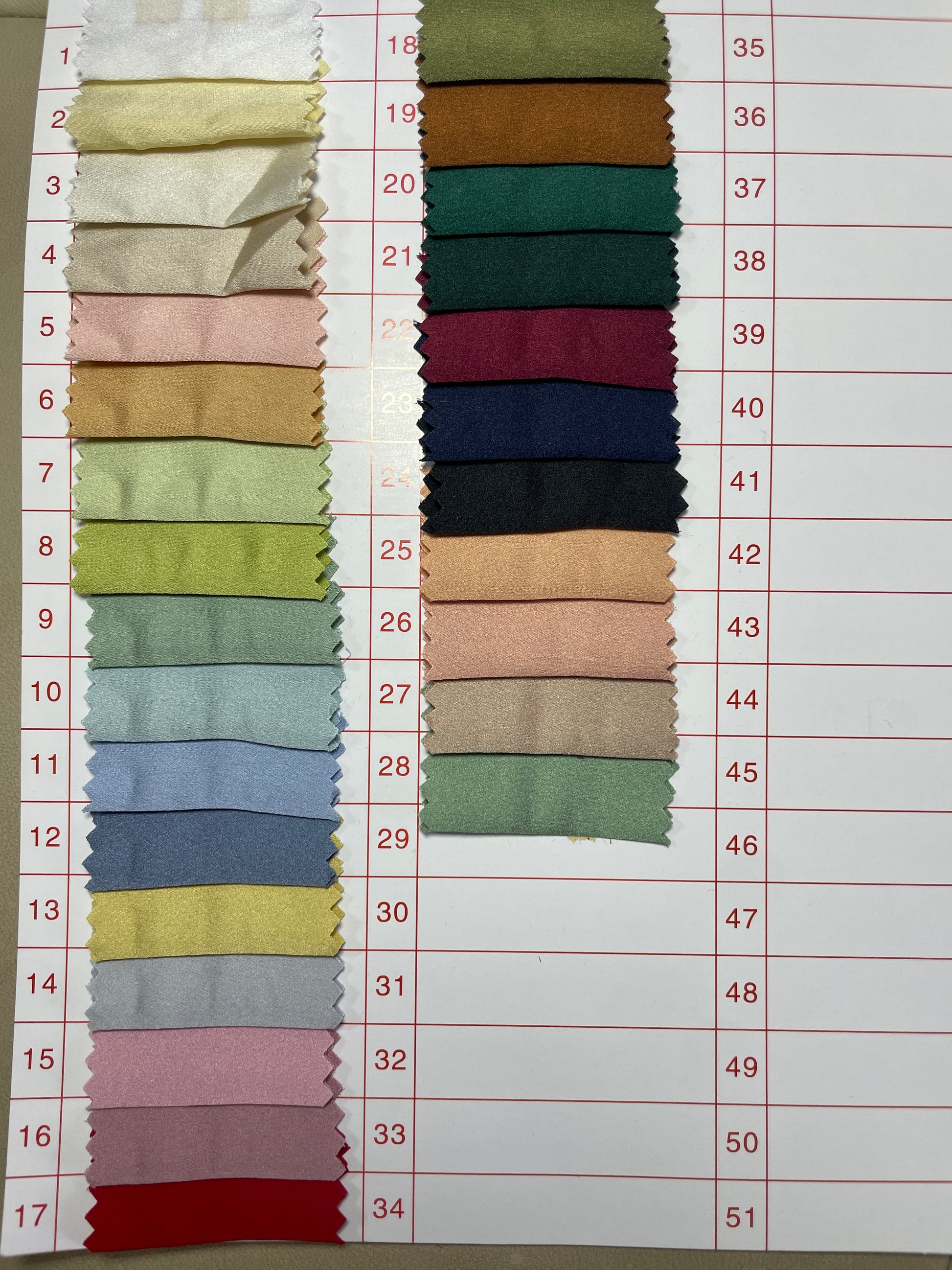 Poly Sunshine Satin Fabric - Natasha Fabric
