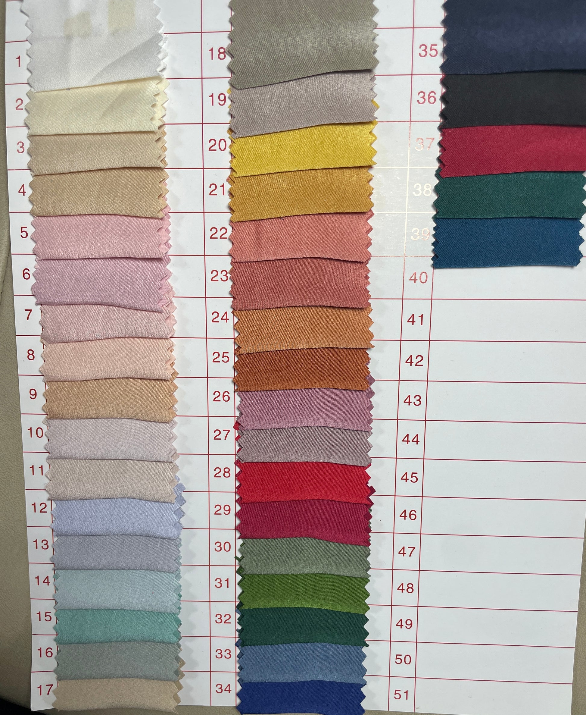 2023 New Poly Crepe Fabric - Natasha Fabric