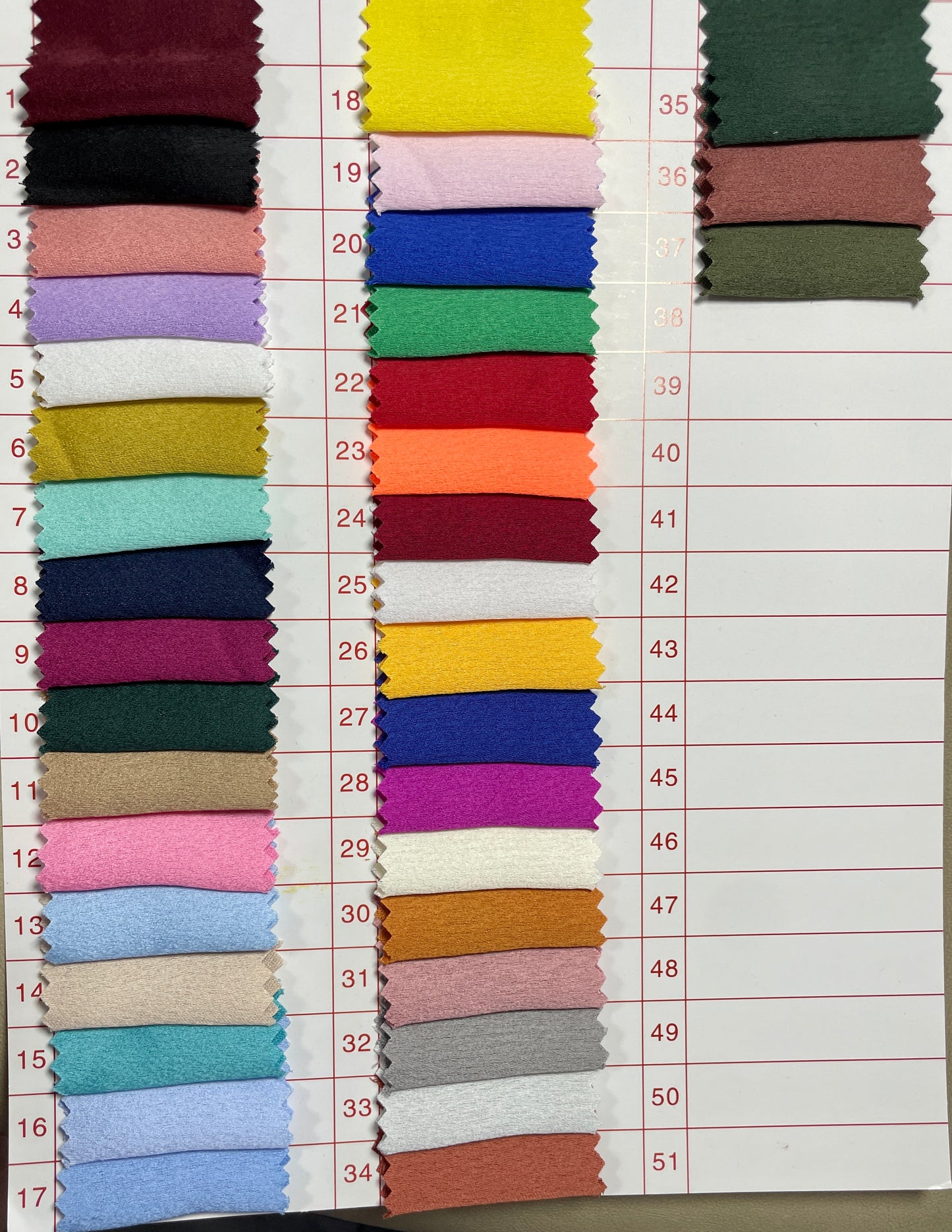 Polyester Crepe Satin Fabric - Natasha Fabric