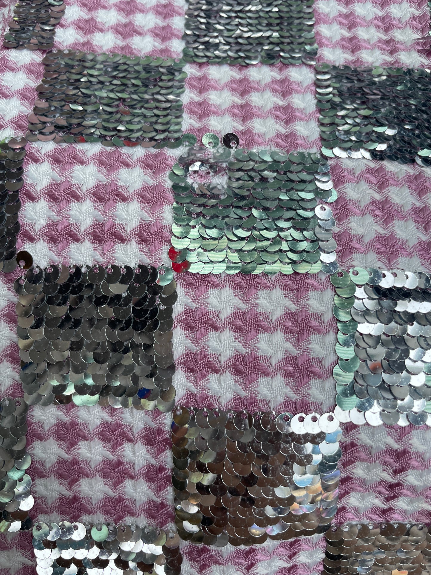 China Wholesale Sequins Fabric on Sale---Plaid Design - Natasha Fabric