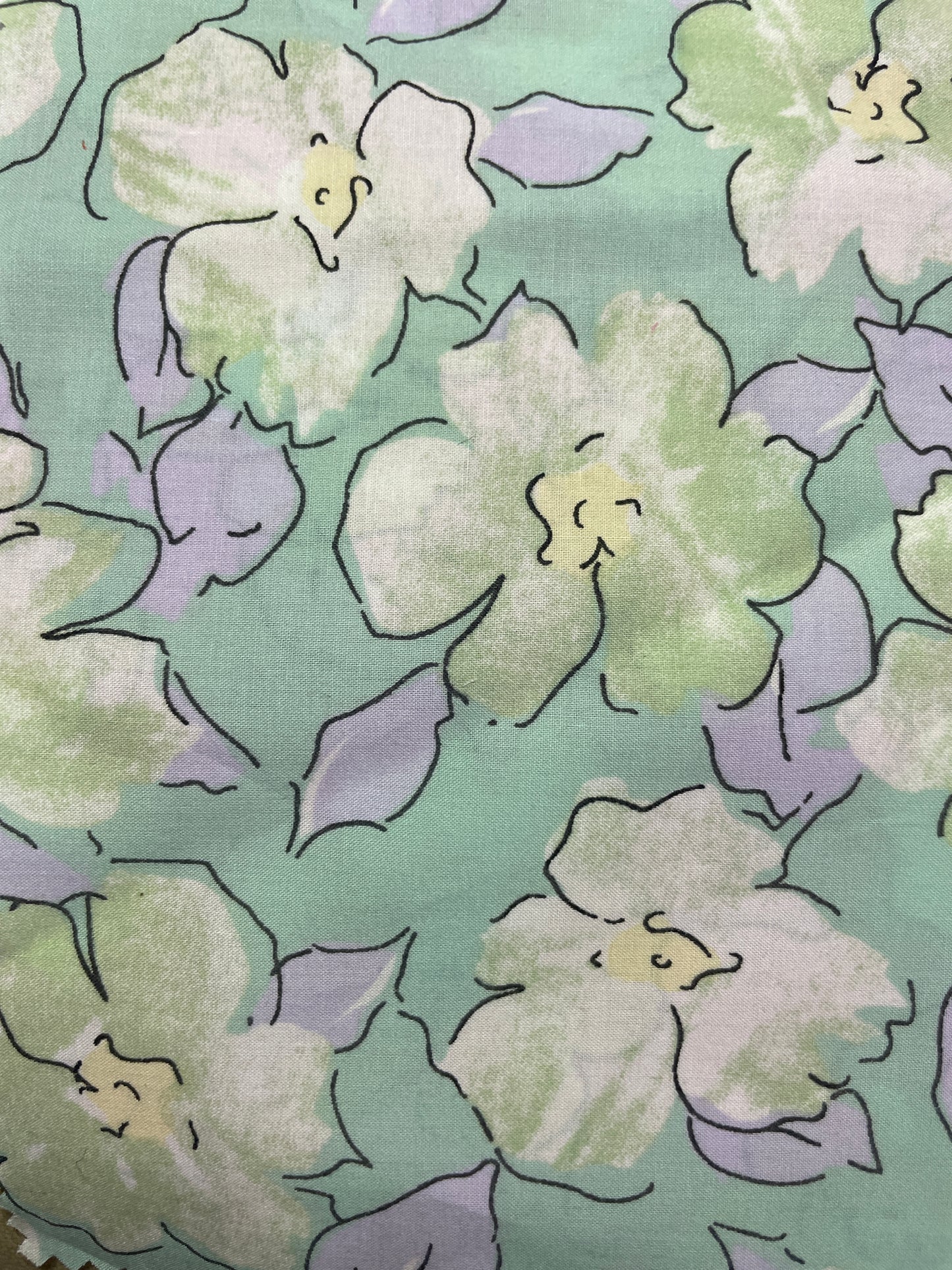 100% Cotton Print Fabric--Floral Patterns - Natasha Fabric
