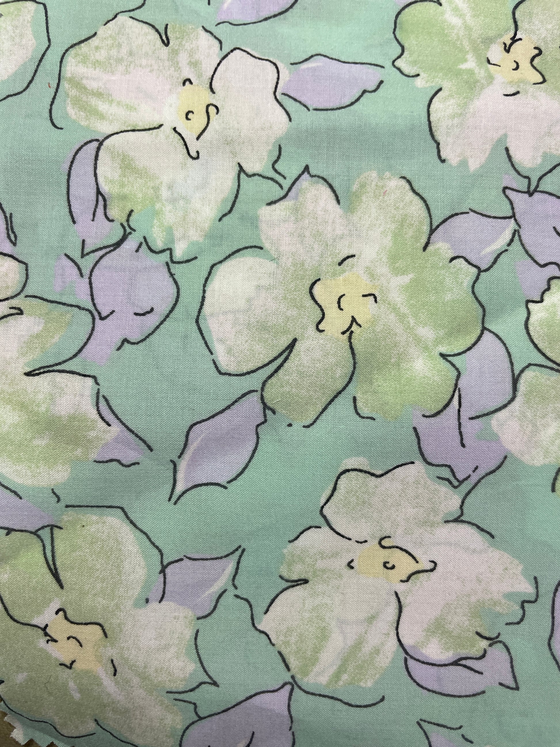 100% Cotton Print Fabric--Floral Patterns - Natasha Fabric