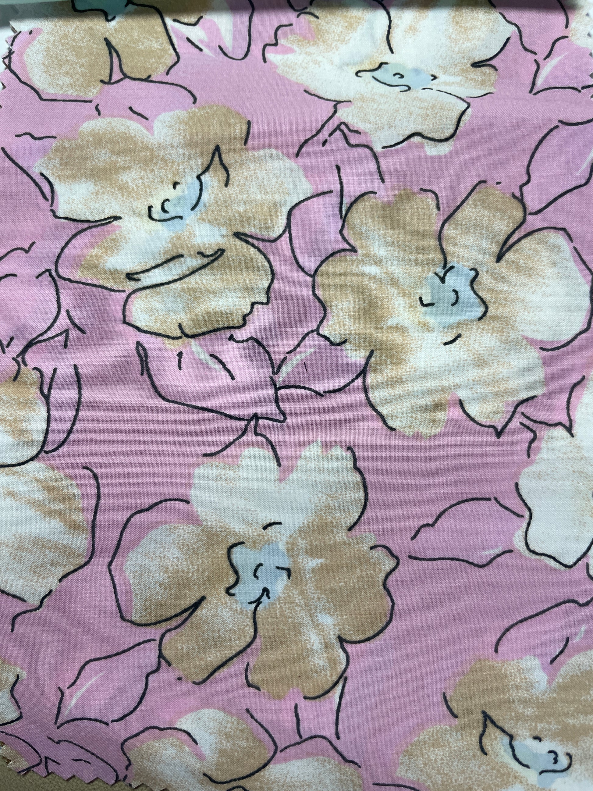 100% Cotton Print Fabric--Floral Patterns - Natasha Fabric