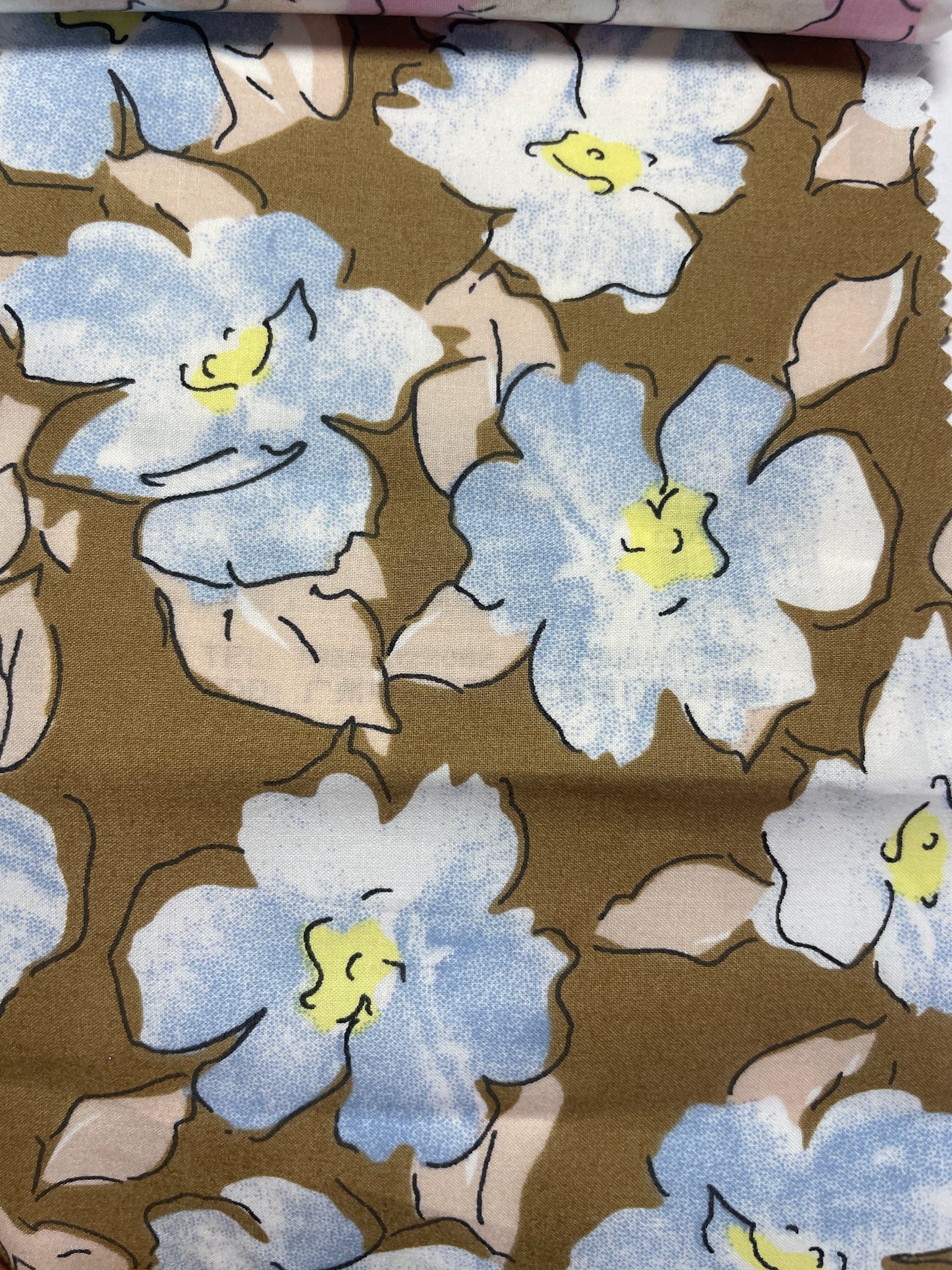 100% Cotton Print Fabric--Floral Patterns - Natasha Fabric