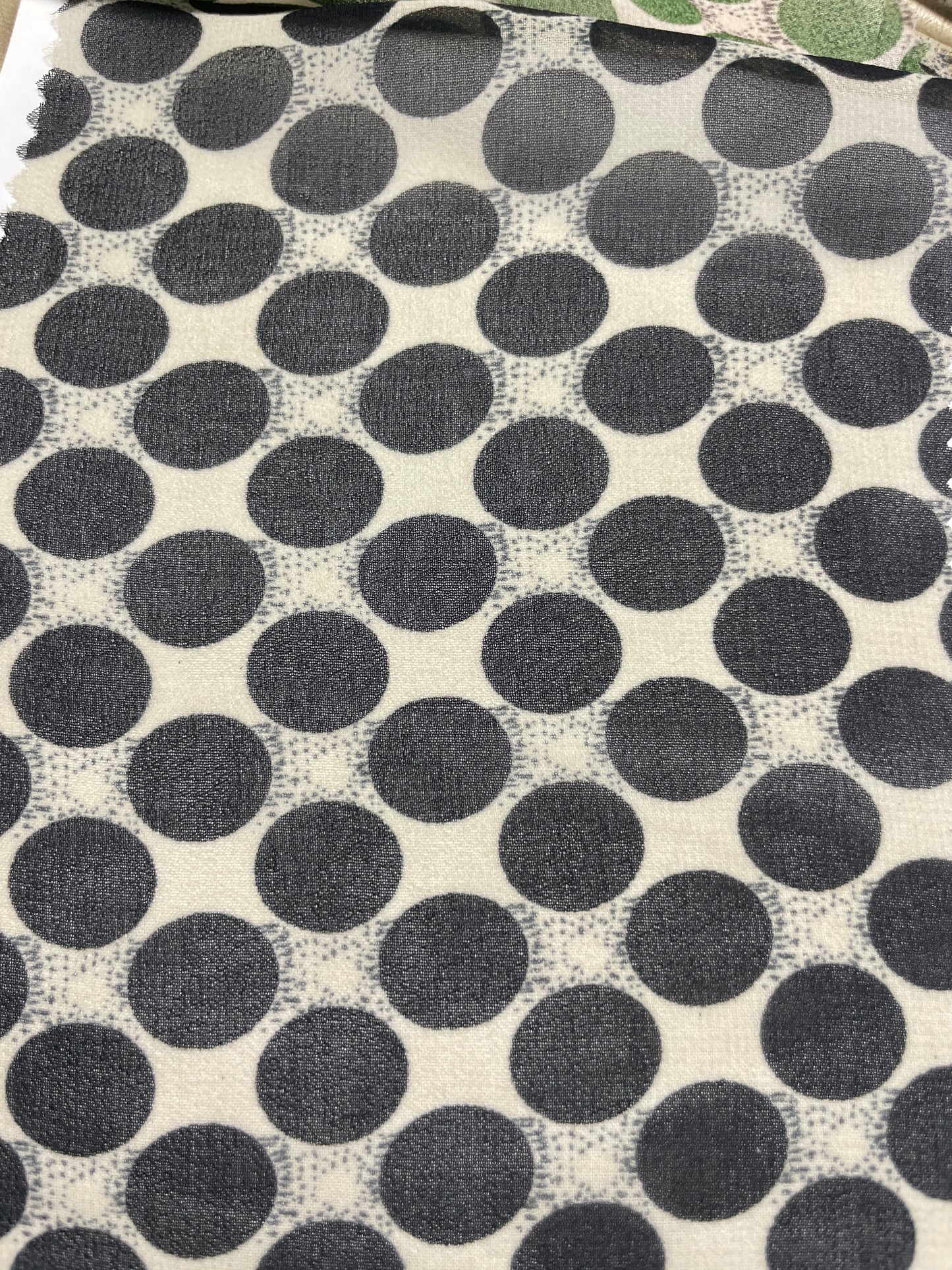 100% Polyester Print Fabric--Dots Print-Chiffon - Natasha Fabric