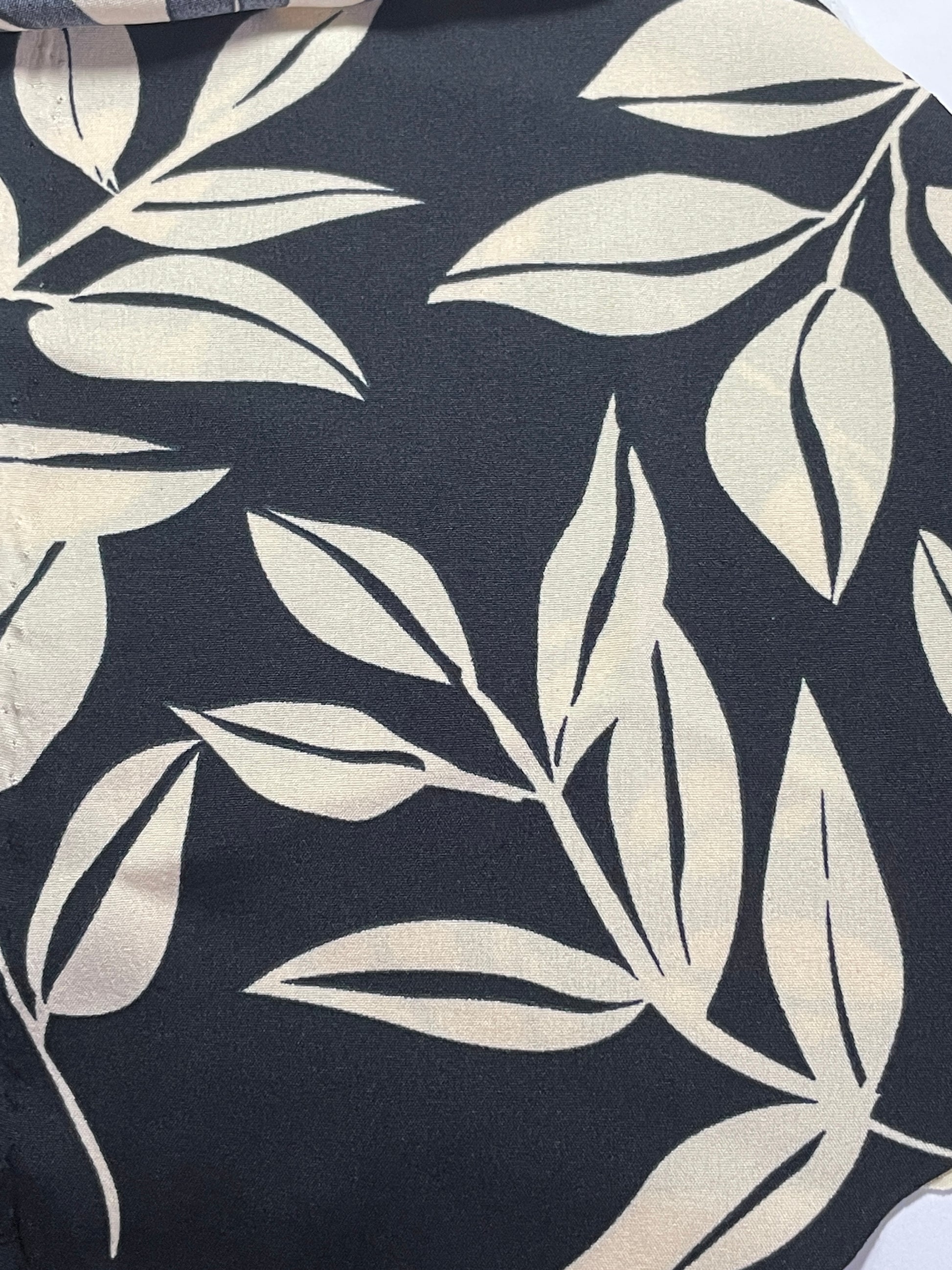 100% Polyester Print Fabric--Leaves Print - Natasha Fabric