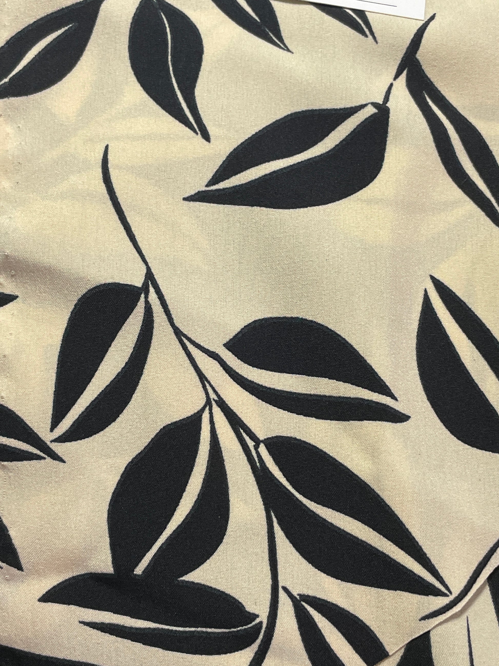 100% Polyester Print Fabric--Leaves Print - Natasha Fabric