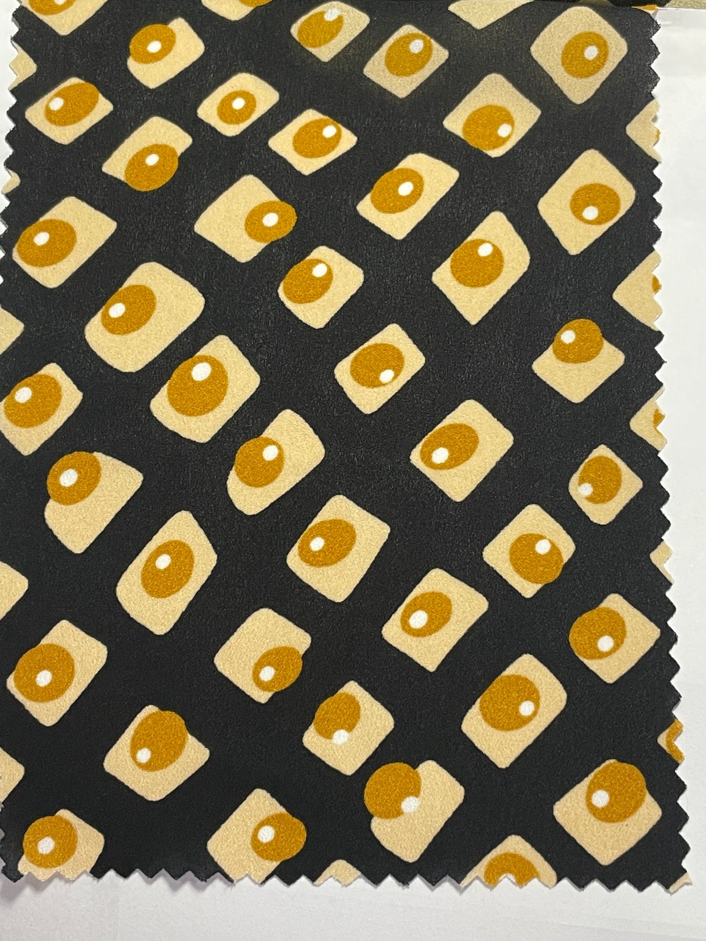 100% Polyester Print Fabric--Geometry Print - Natasha Fabric