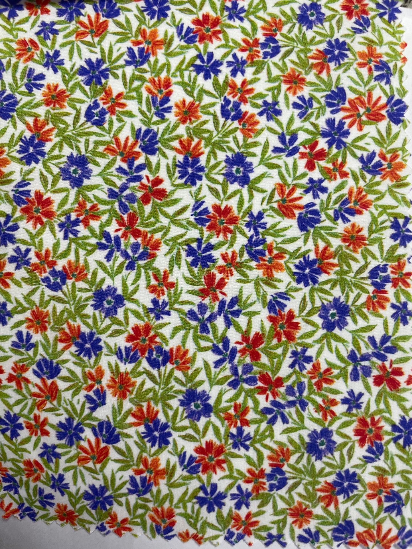 100% Cotton Print Fabric--Small Flower Patterns Print - Natasha Fabric