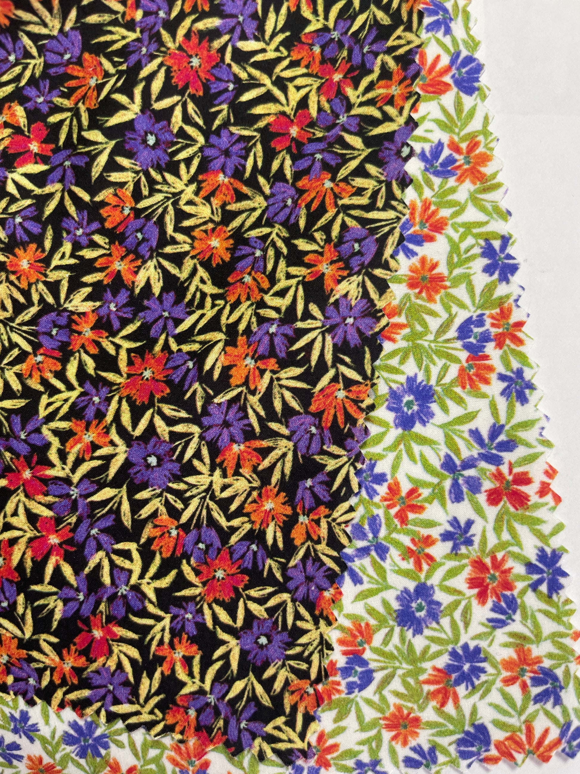 100% Cotton Print Fabric--Small Flower Patterns Print - Natasha Fabric