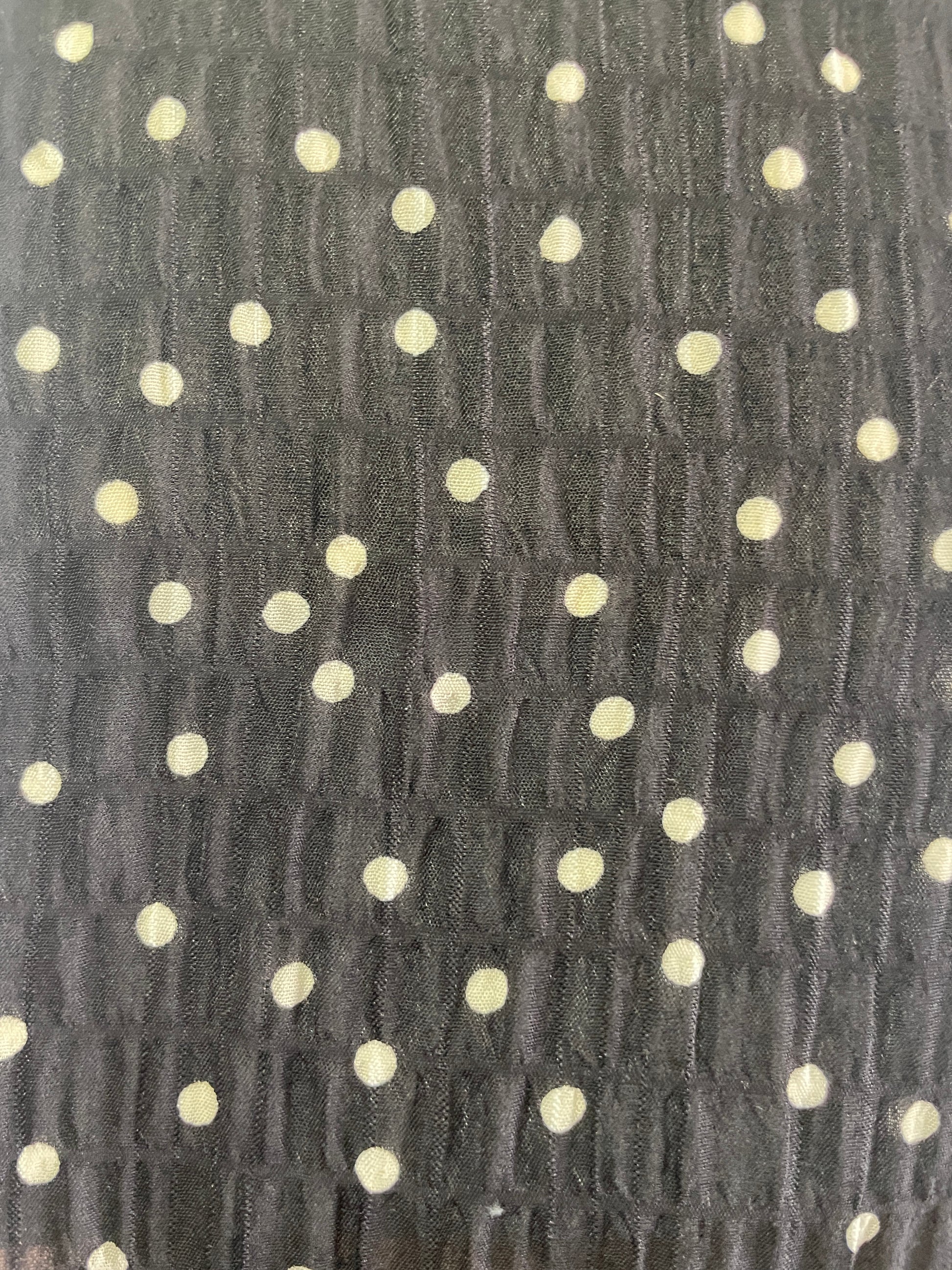 Wholesale 100% Polyester Print Fabric-- Dots Print/Crepe - Natasha Fabric