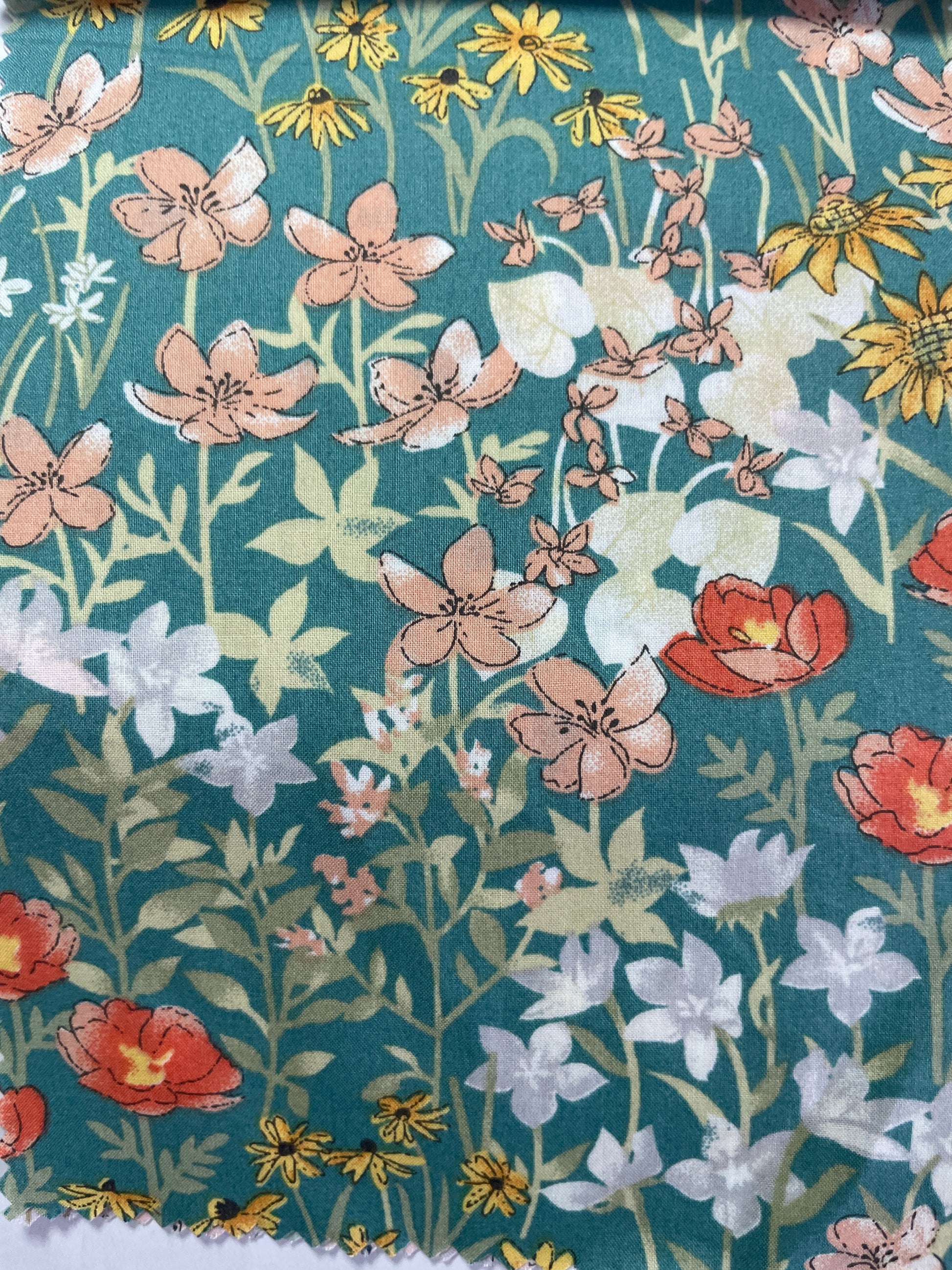Wholesale 100% Cotton Print Fabric--All Over Floral Patterns - Natasha Fabric