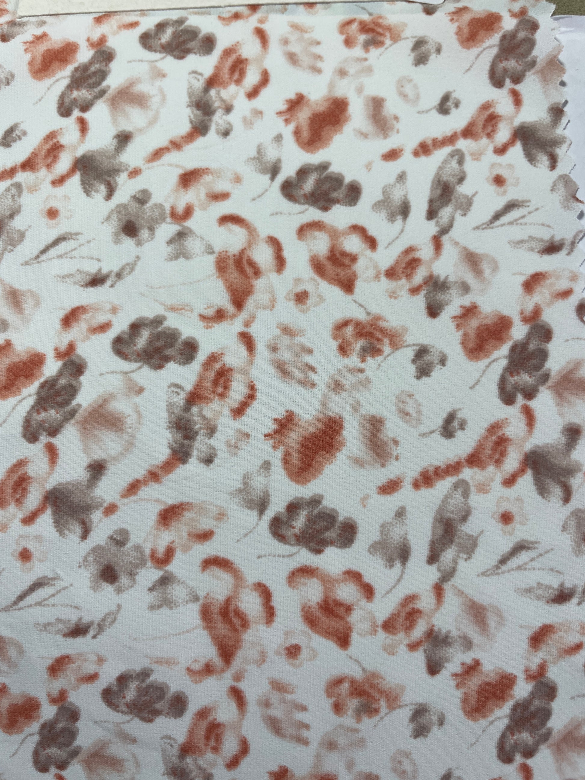 100% Polyester Floral Print Fabric - Natasha Fabric