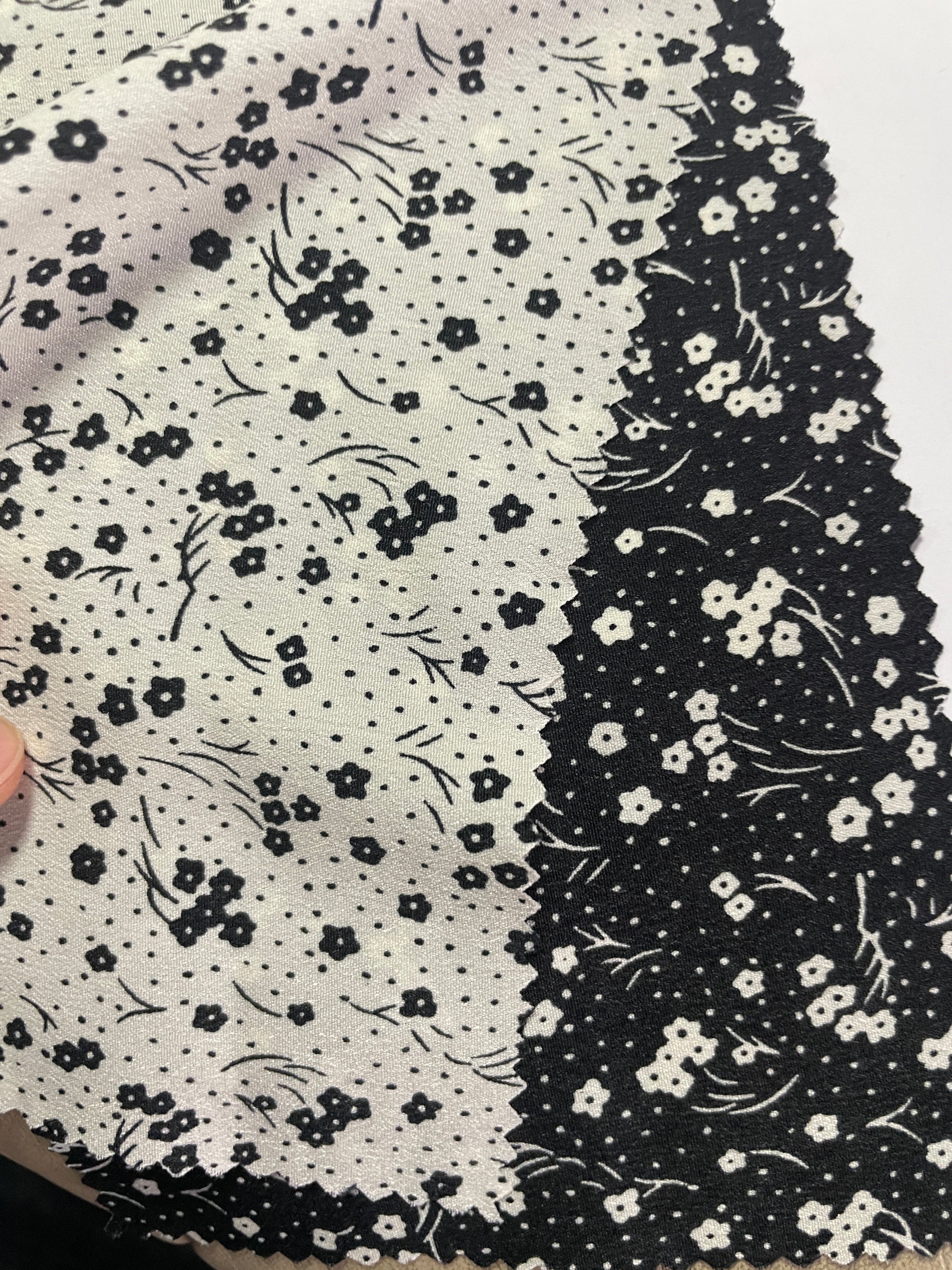 Wholesale 100% Polyester Print Fabric-- Small Flowers Print - Natasha Fabric