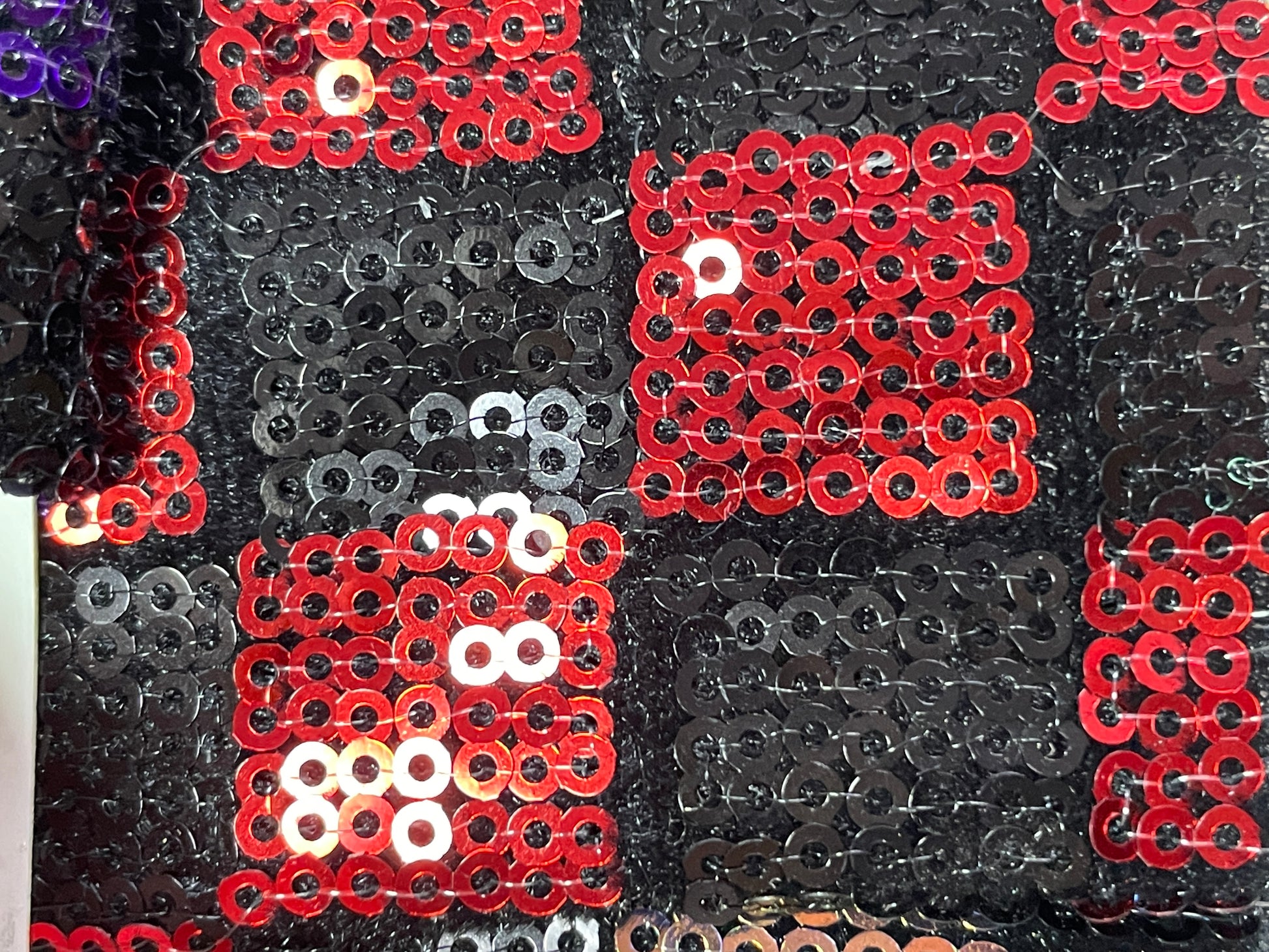 Wholesale Sequins Fabric on Sale--With Plaid Patterns - Natasha Fabric