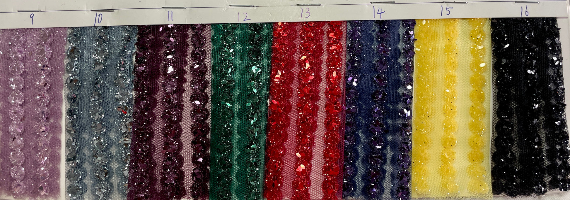 Mesh Base Sequin Fabric on Sale for Evening Dress - Natasha Fabric