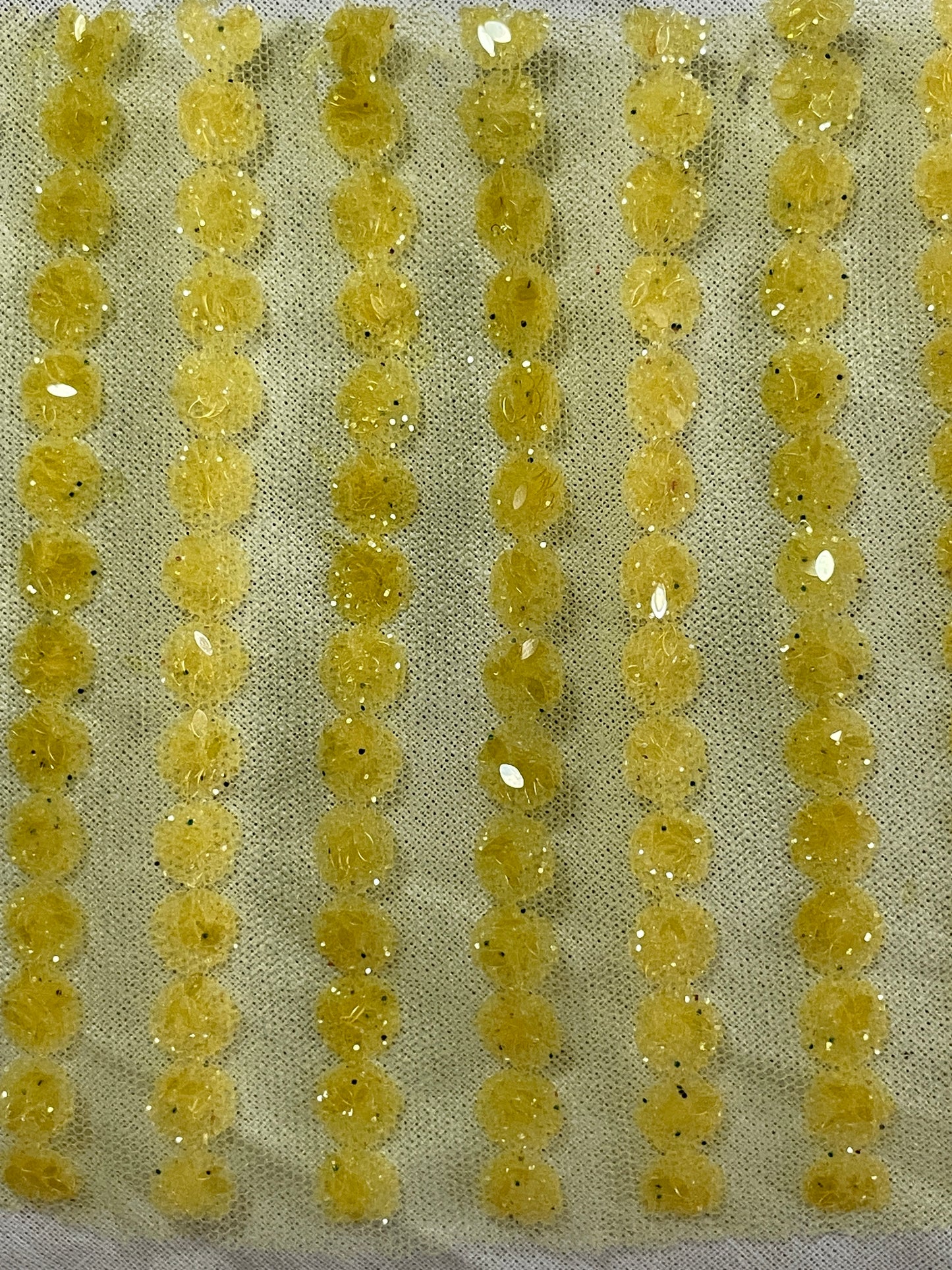 Mesh Base Sequin Fabric on Sale for Evening Dress - Natasha Fabric