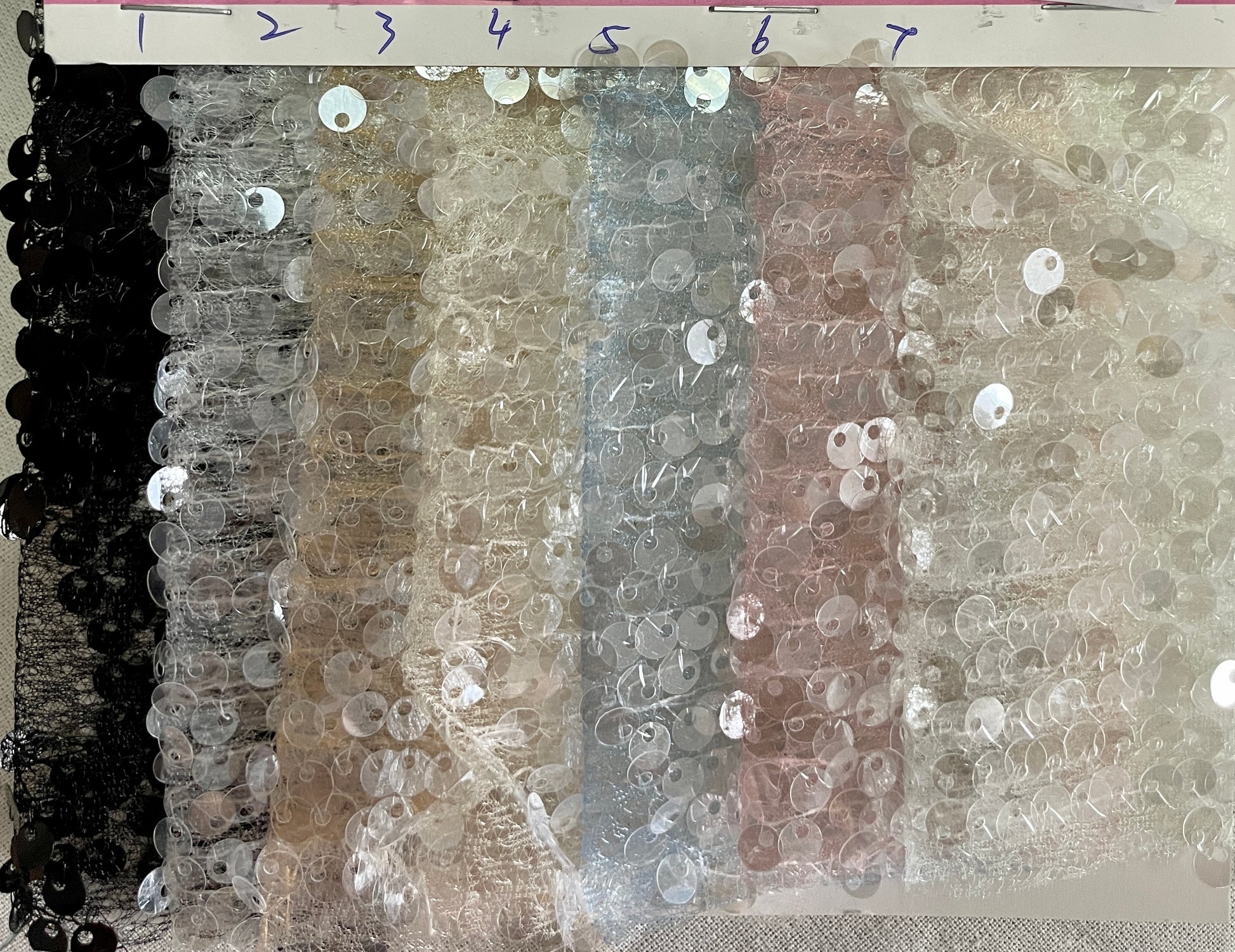 Sequin Fabric on Sale for Evening Dress - Natasha Fabric