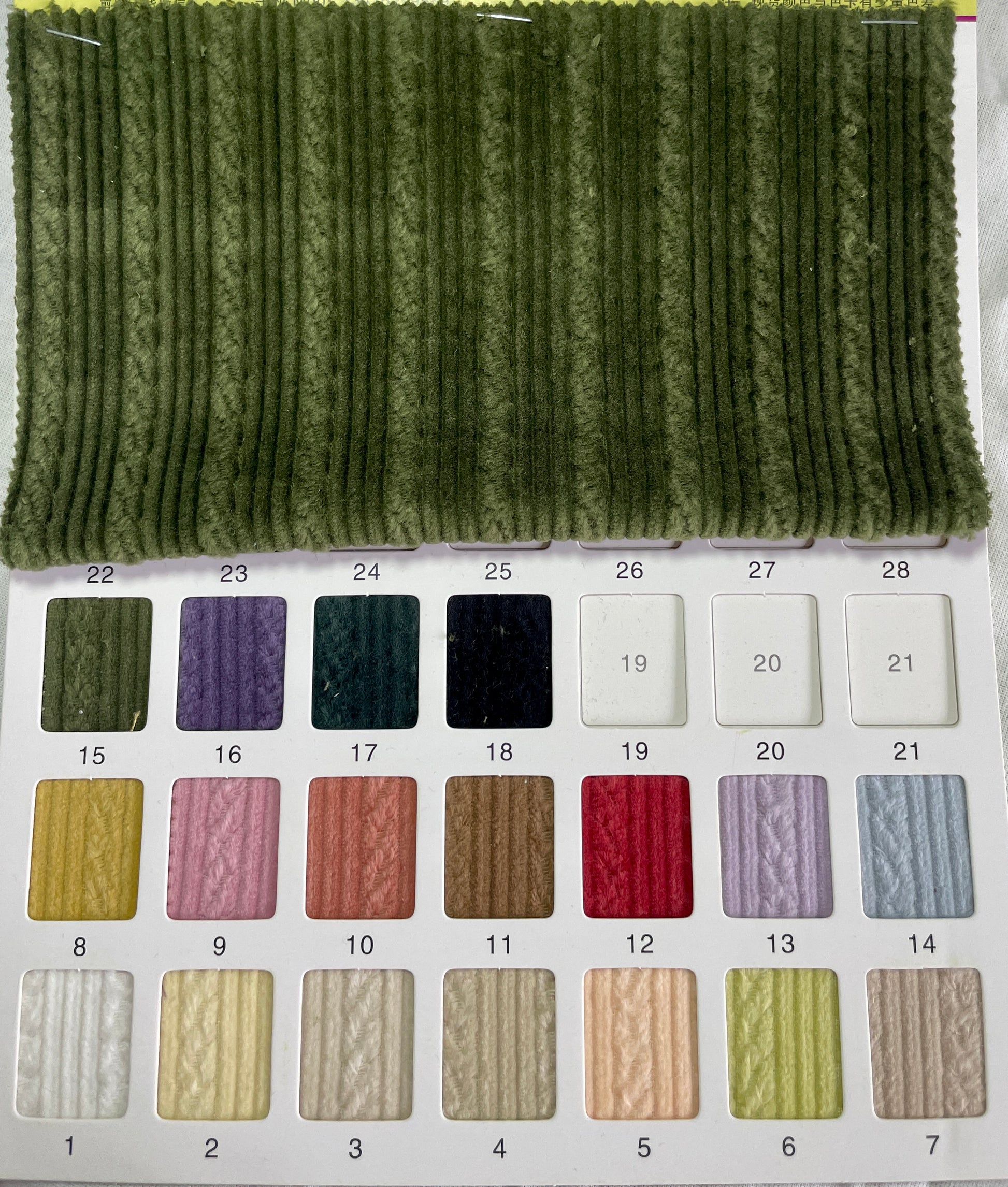 China Wholesale Cotton Corduroy Fabric--With Special Texture - Natasha Fabric
