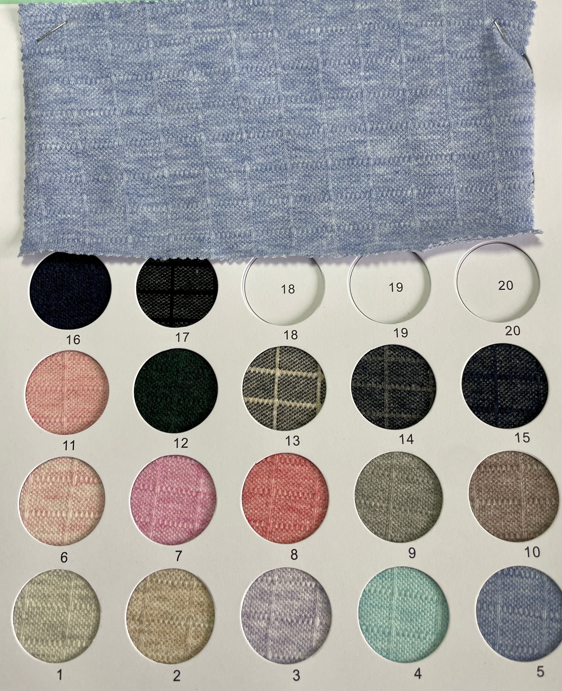 Cotton Blended Knit Faric with Nice Texture - Natasha Fabric