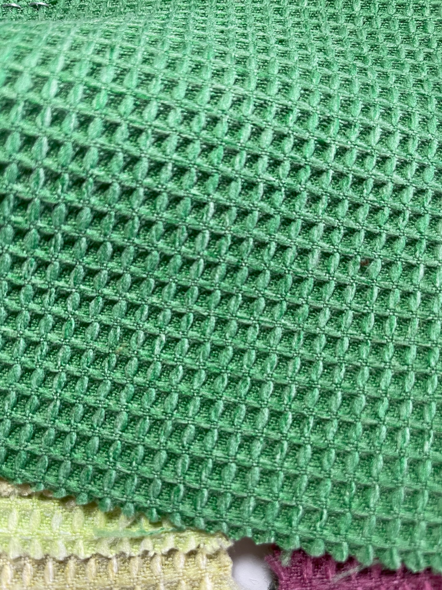 2023 Hot Selling Boucle/Tweed Fabric--Waffle Texture - Natasha Fabric