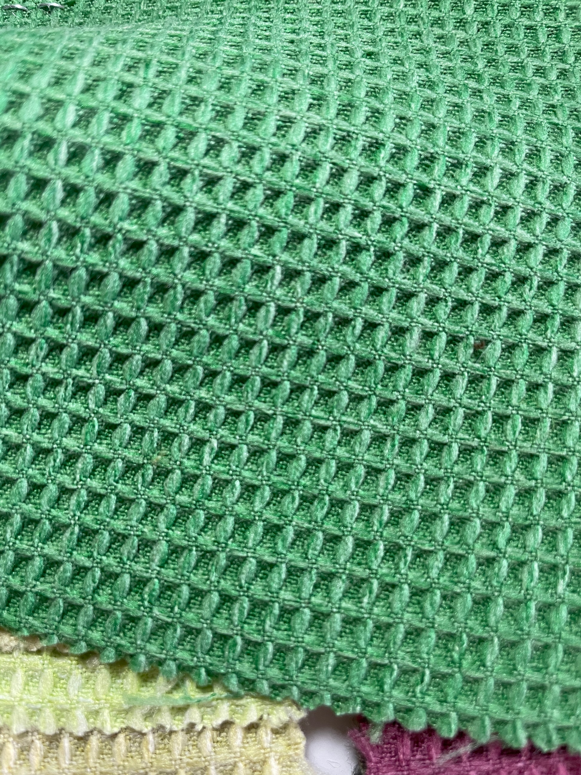 2023 Hot Selling Boucle/Tweed Fabric--Waffle Texture - Natasha Fabric
