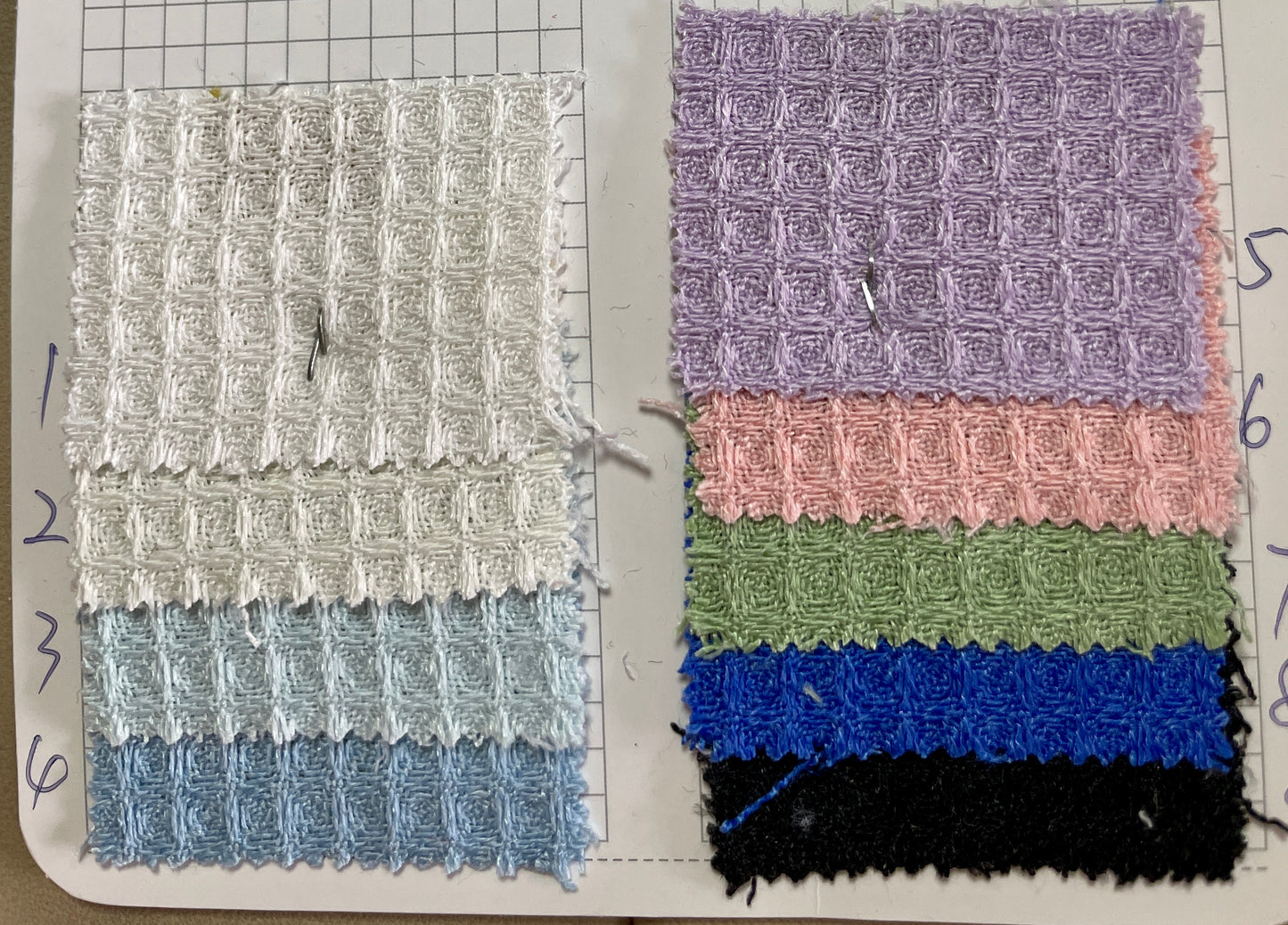 2023 Hot Selling Boucle/Tweed Fabric--With Waffle Texture - Natasha Fabric