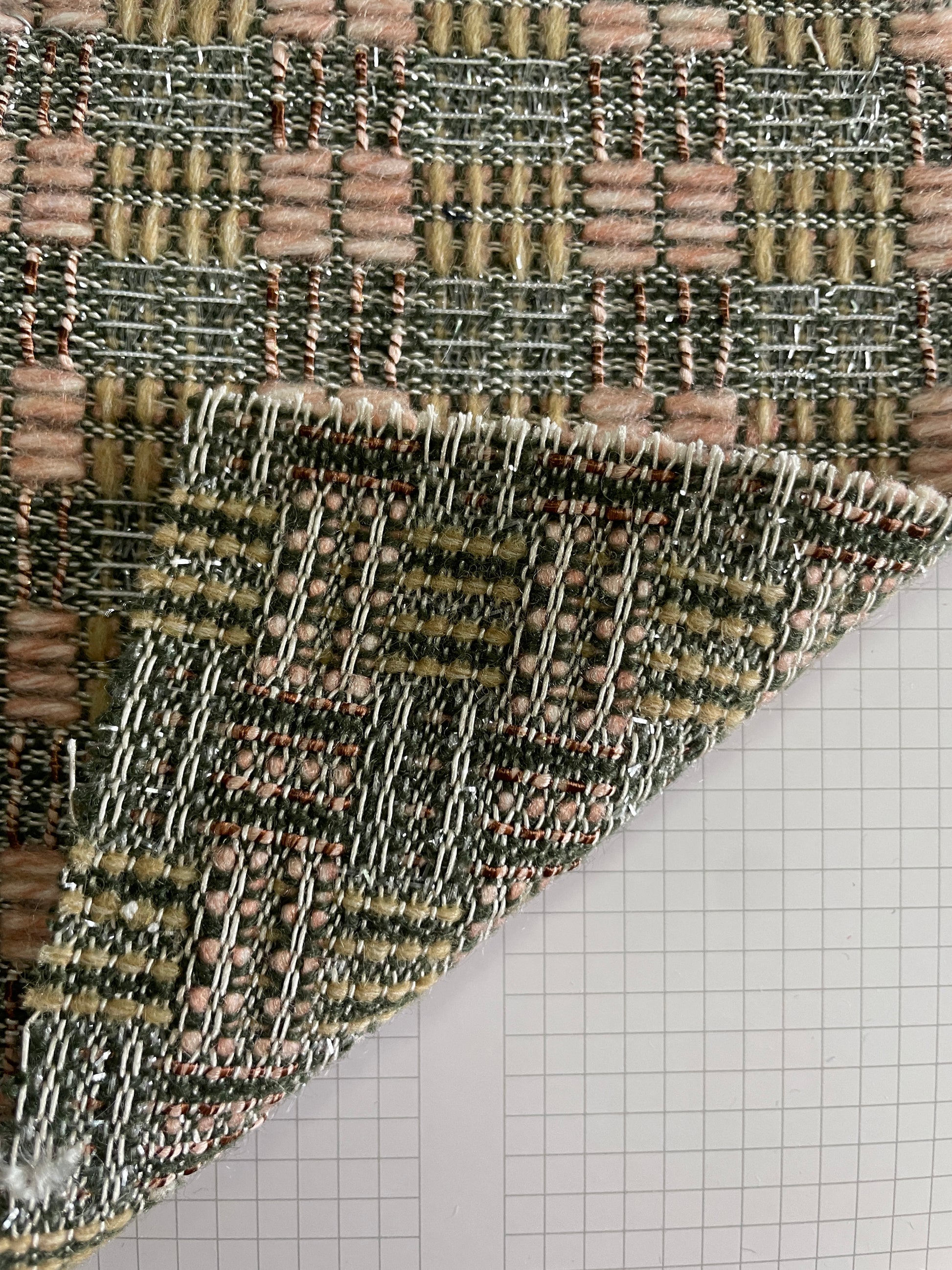 Multi-Color Blended Boucle/Tweed--Nice Design - Natasha Fabric