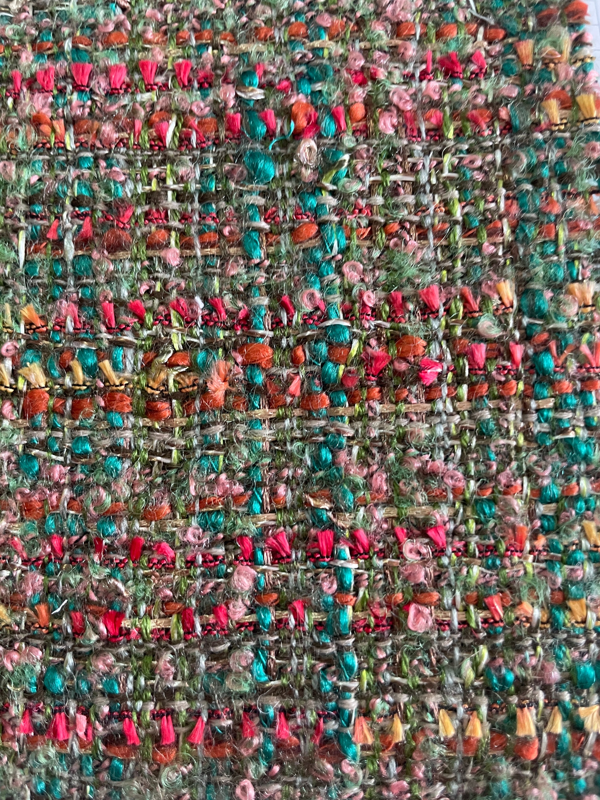 Multi-Color Blended Boucle/Tweed--Nice Design - Natasha Fabric